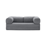 Teddy Sofa Love Seat - Dark Grey