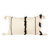 Black & white Tufted Cushion