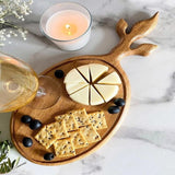 Oak Leaf Cutting and Serving Board