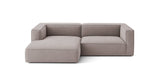 Avenue Velvet 225 L-shape Sofa