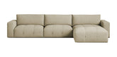 Bran Linen L-Shape Sofa
