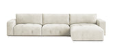Bran Velvet L-Shape Sofa