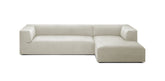Dune 334 Velvet L-Shape Sofa
