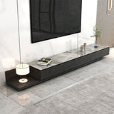 Modern Extendable Wooden TV Cabinet Console