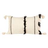 Black & white Tufted Cushion