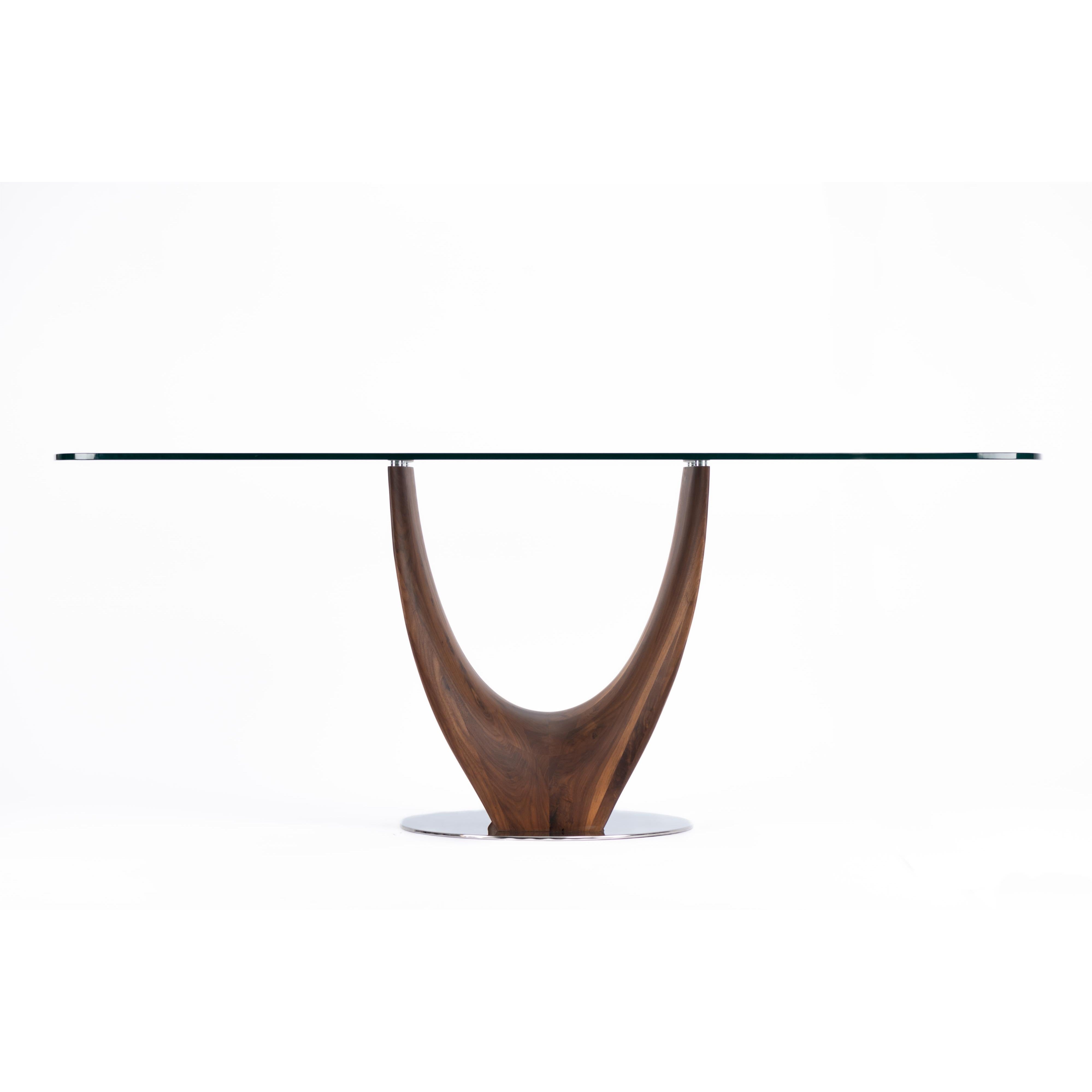 Single U-leg Dining Table