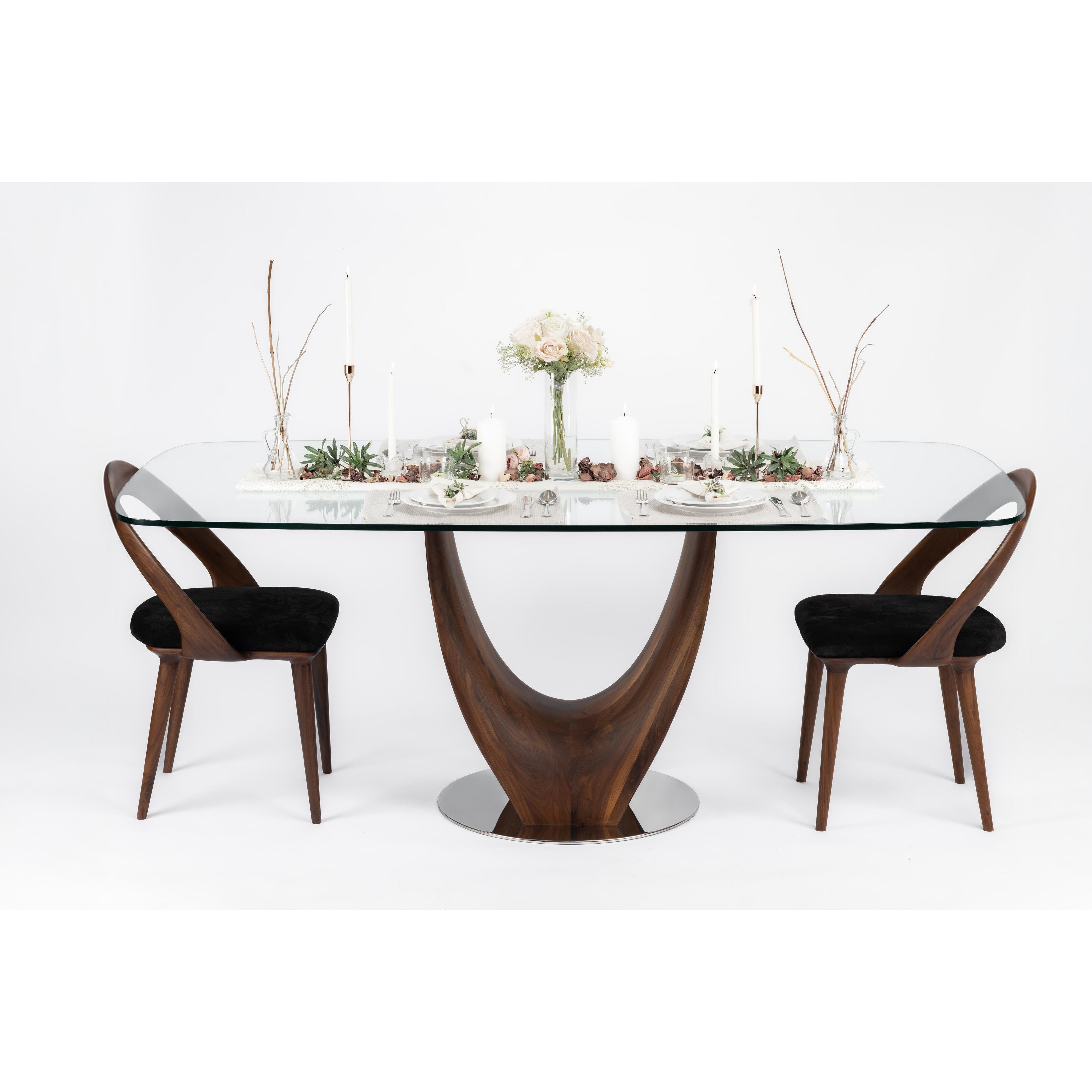 Single U-leg Dining Table