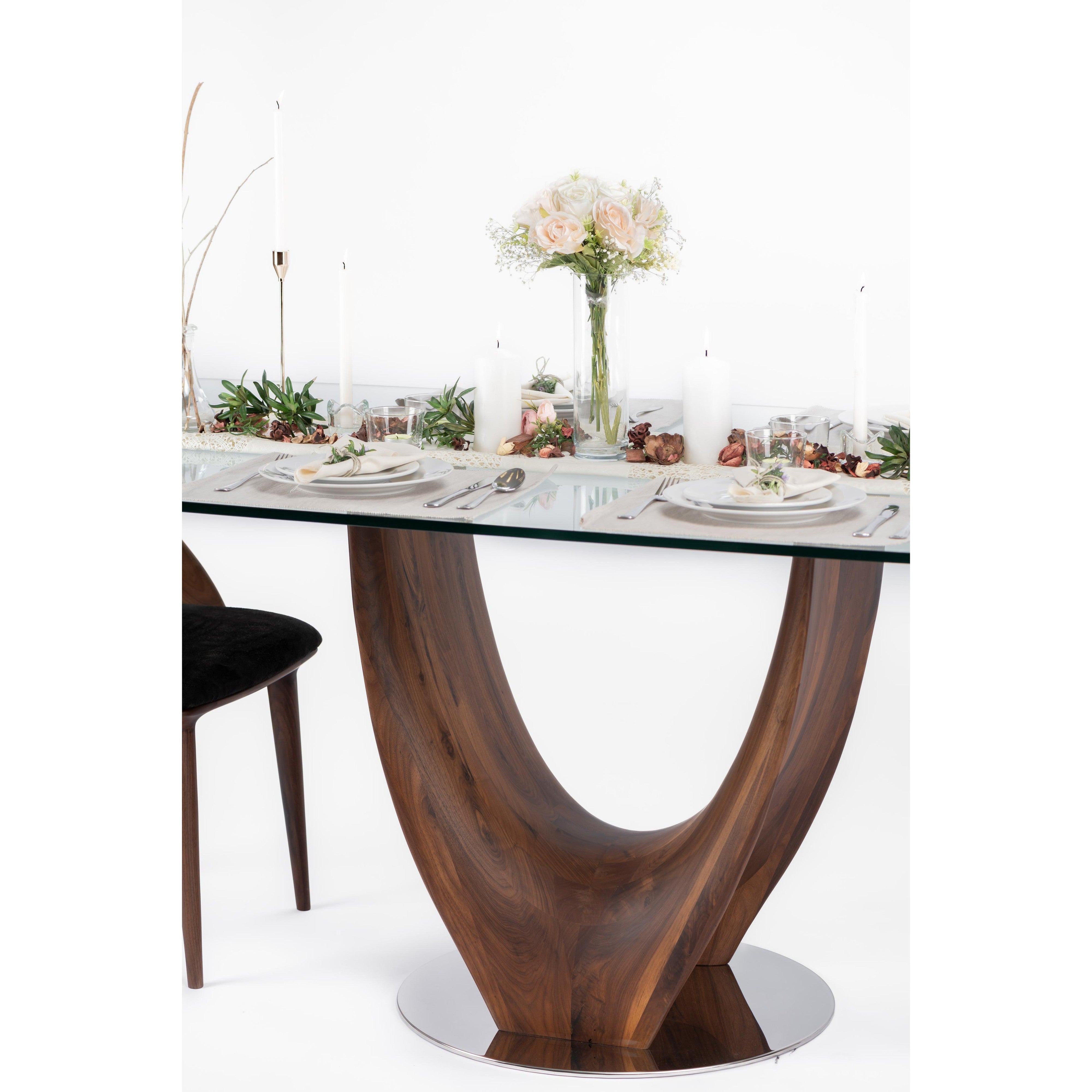 Single U-leg Dining Table