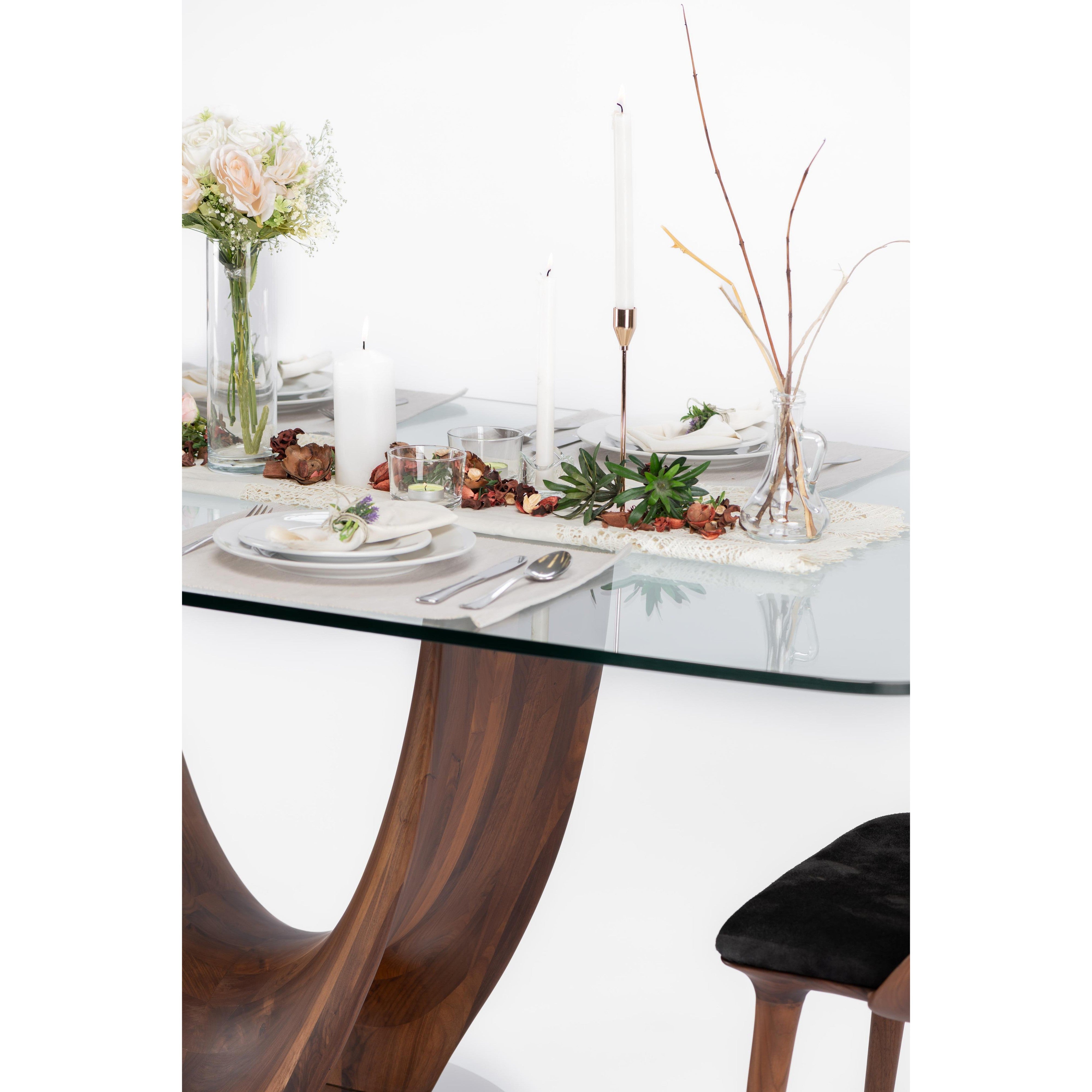 Single U-leg Dining Table