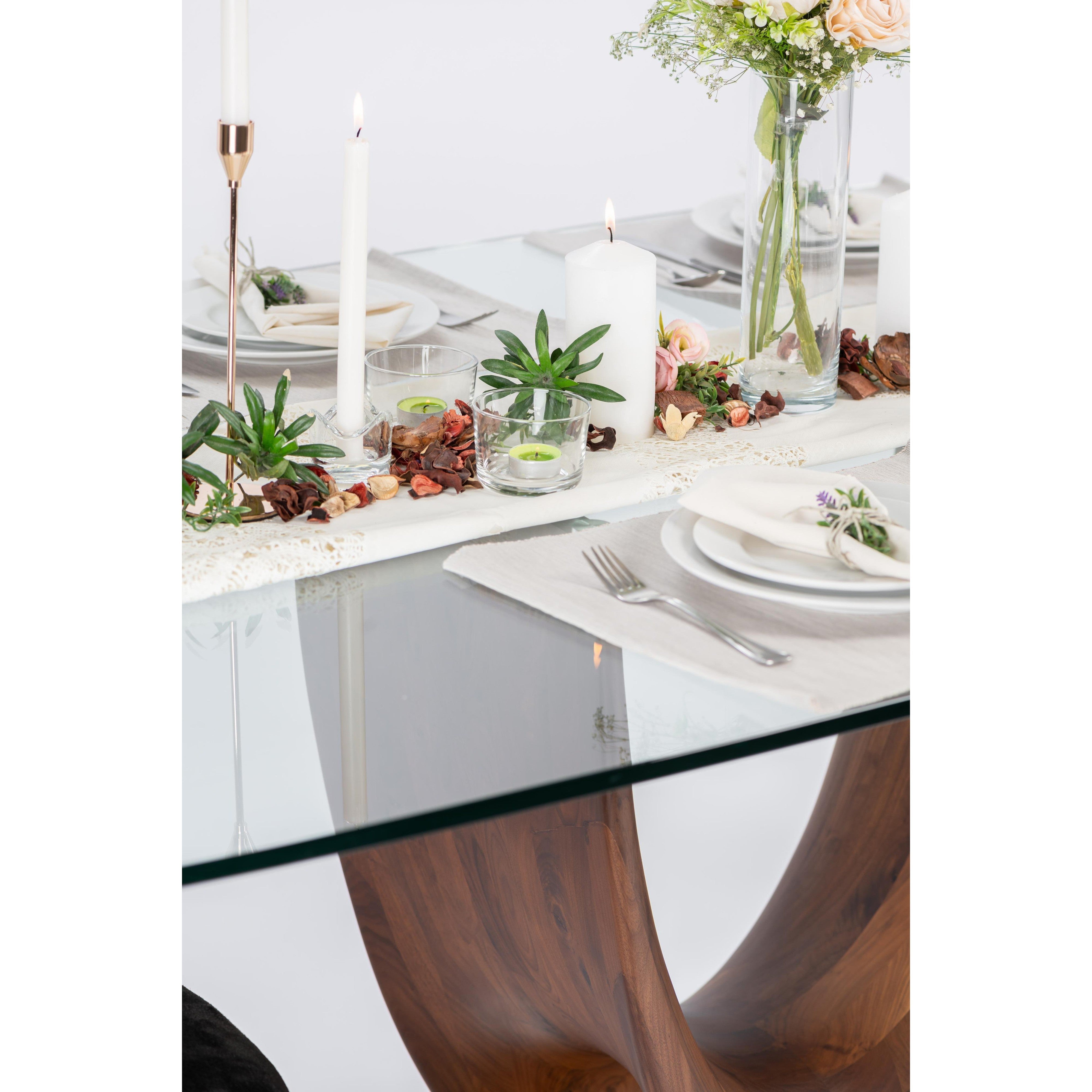 Single U-leg Dining Table