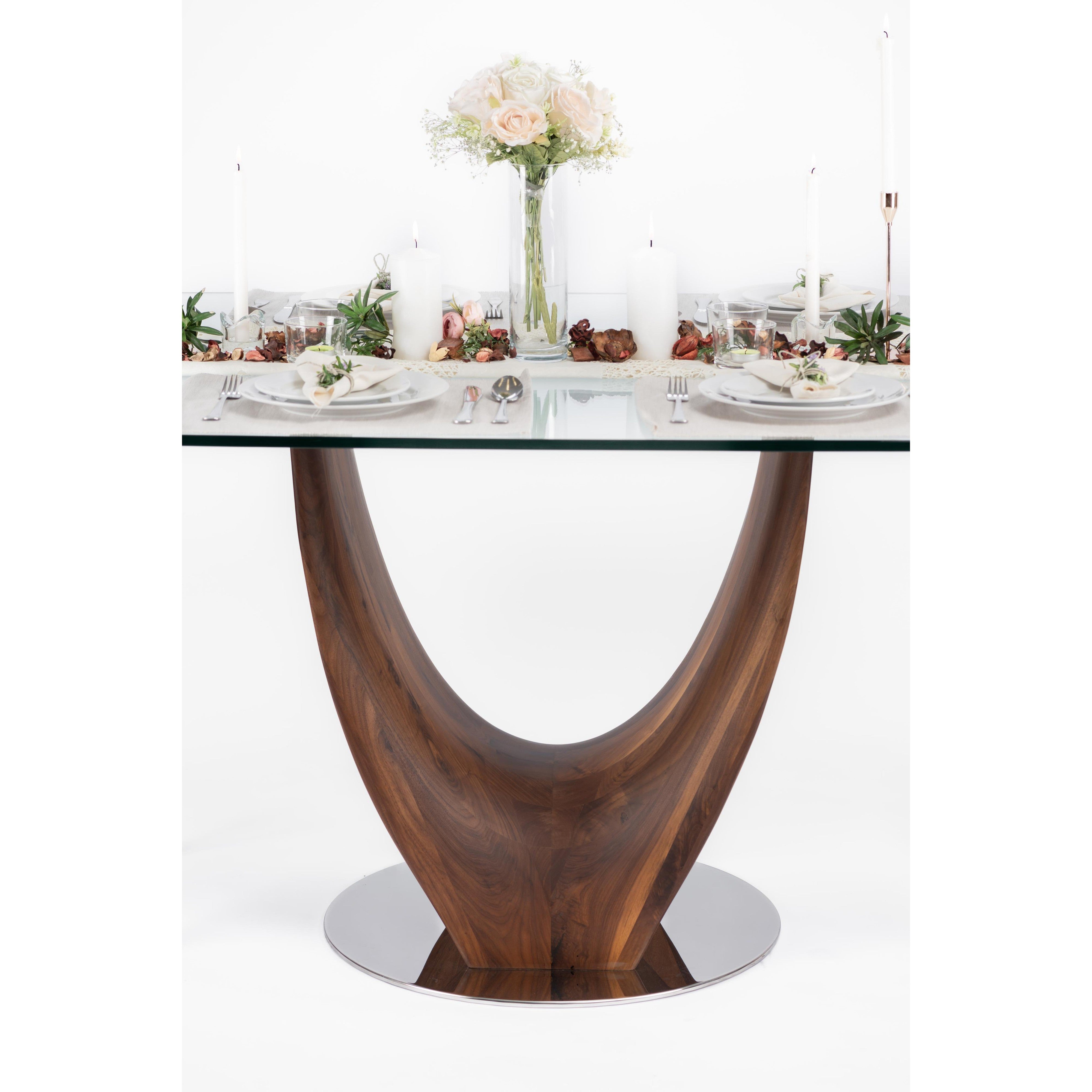 Single U-leg Dining Table