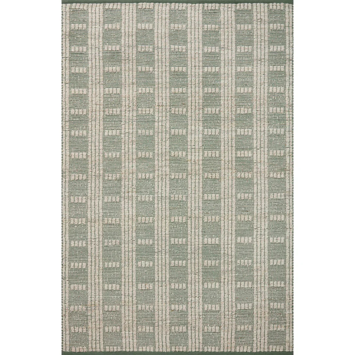 Green Strokes Rug