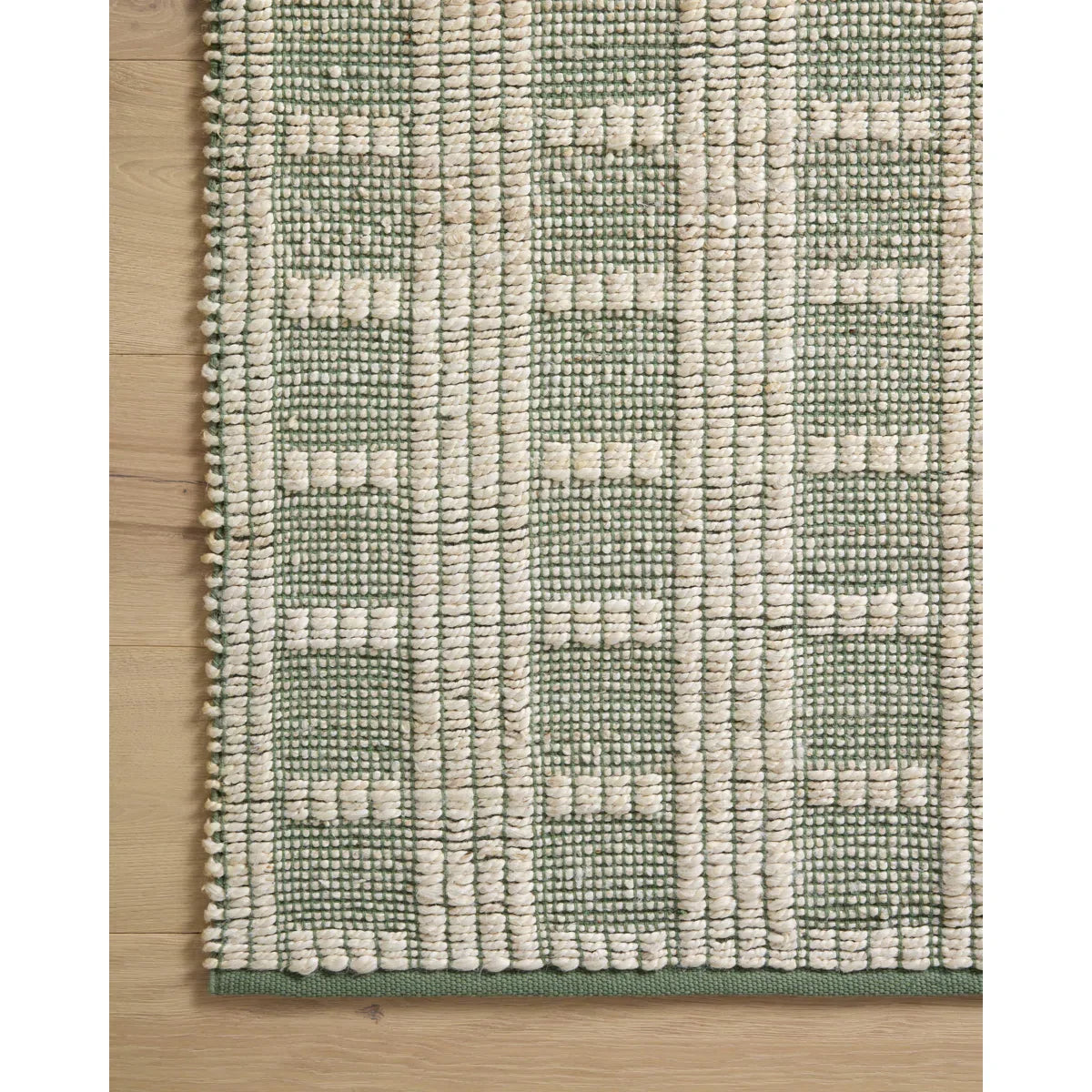 Green Strokes Rug