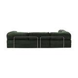 Teddy Sofa Open End L-Shape - Emerald