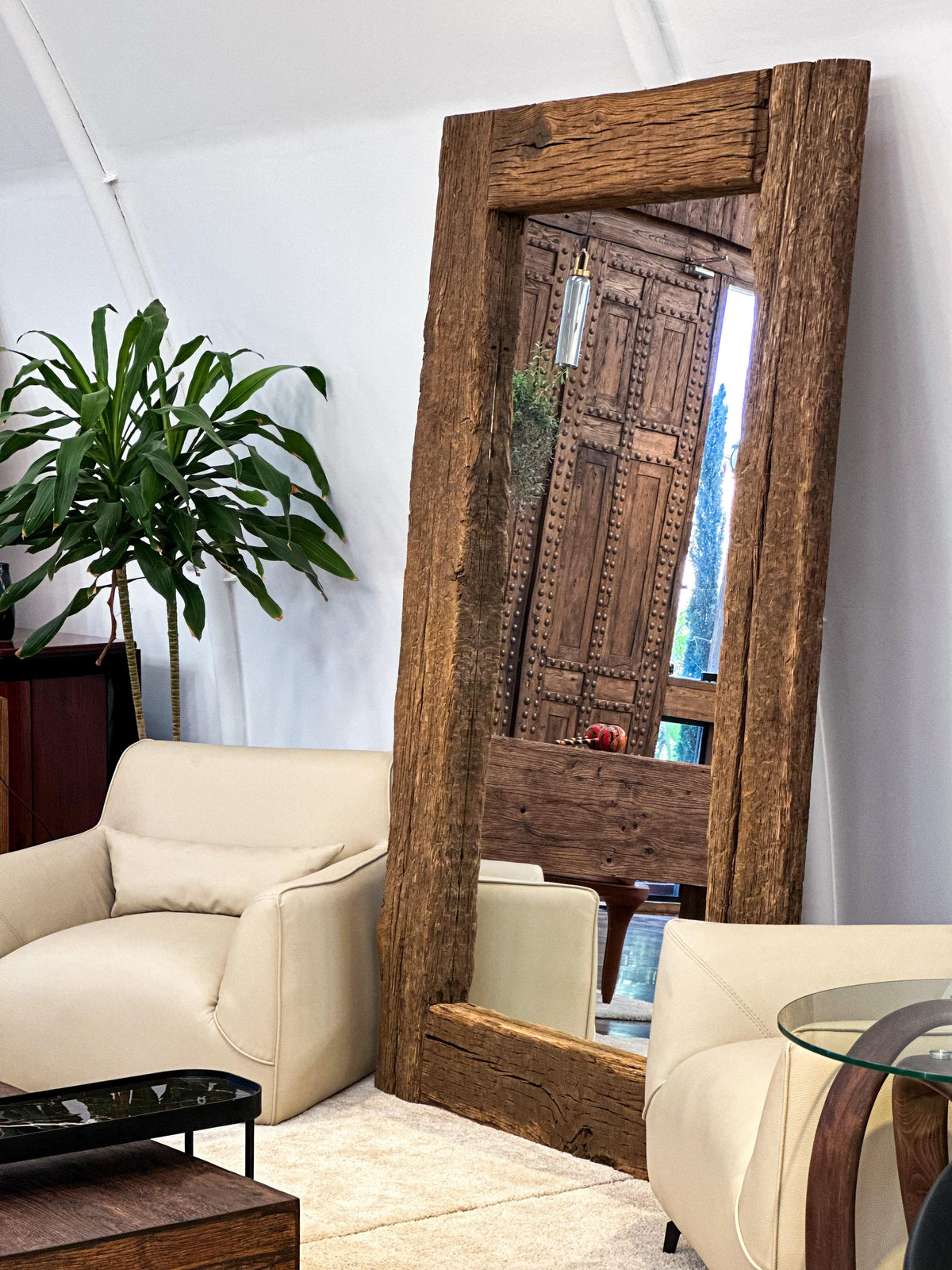 Reclaimed Oak Mirror
