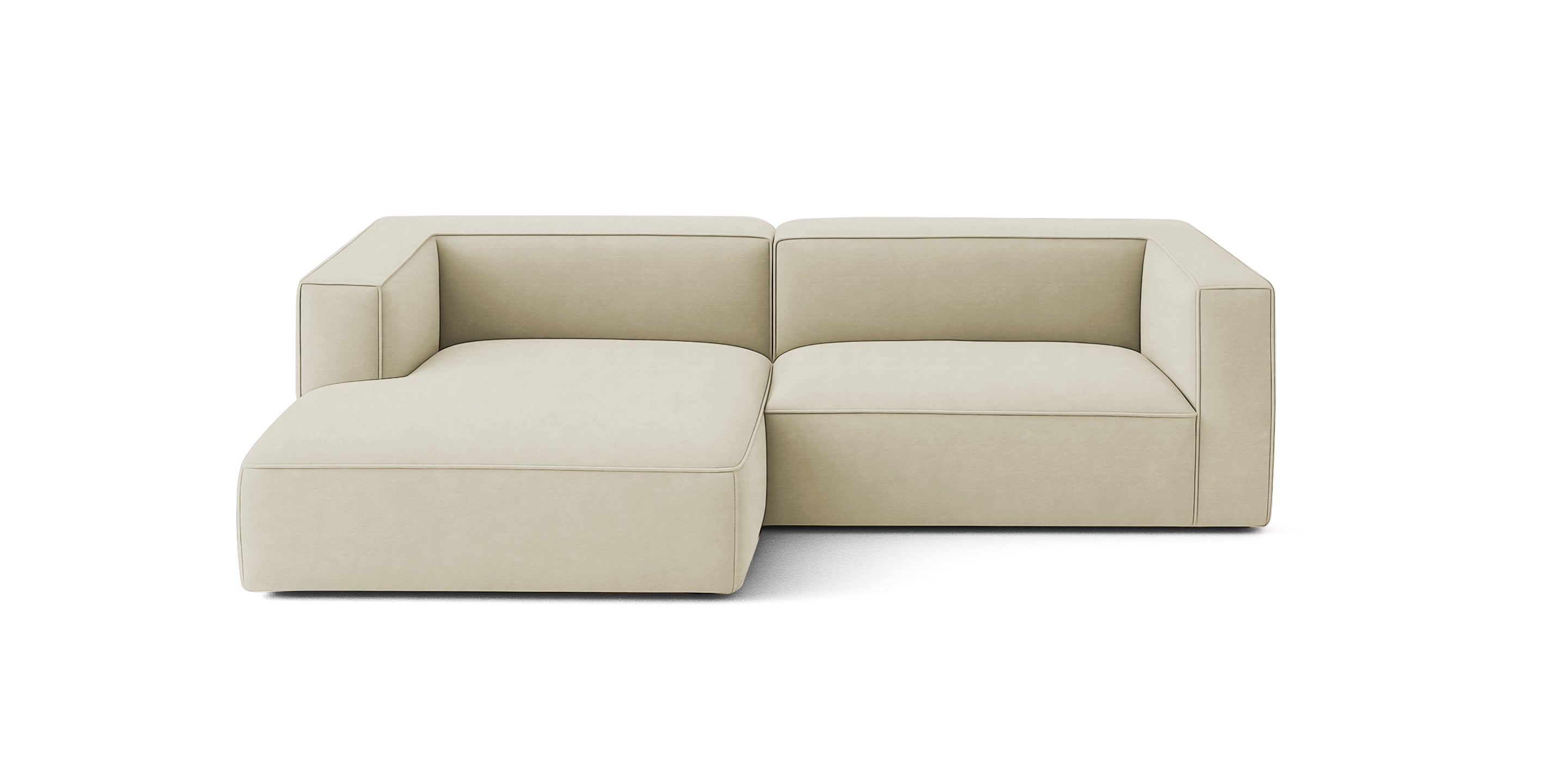Avenue Velvet 225 L-shape Sofa