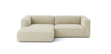 Avenue Velvet 225 L-shape Sofa