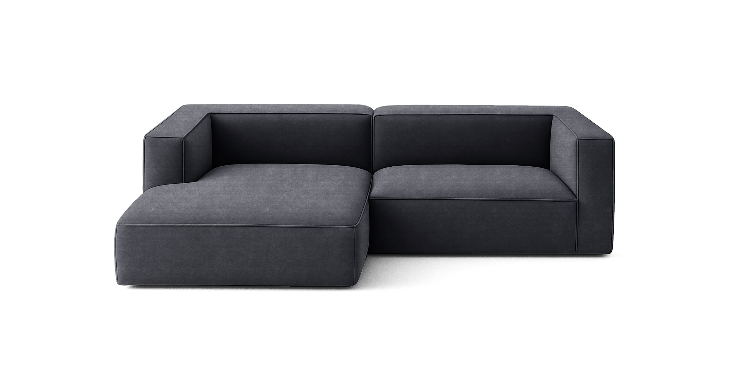 Avenue Velvet 225 L-shape Sofa