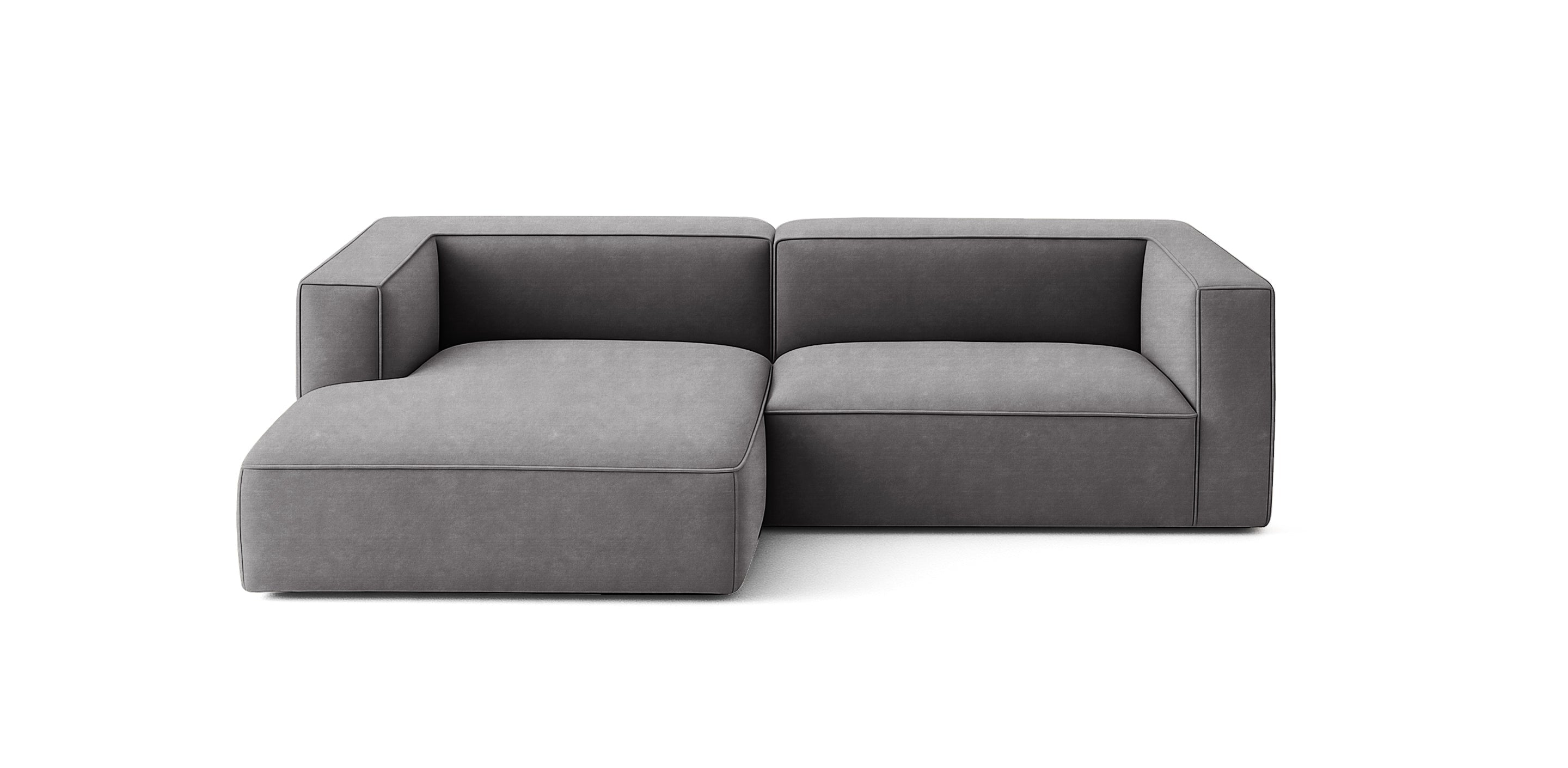 Avenue Velvet 225 L-shape Sofa
