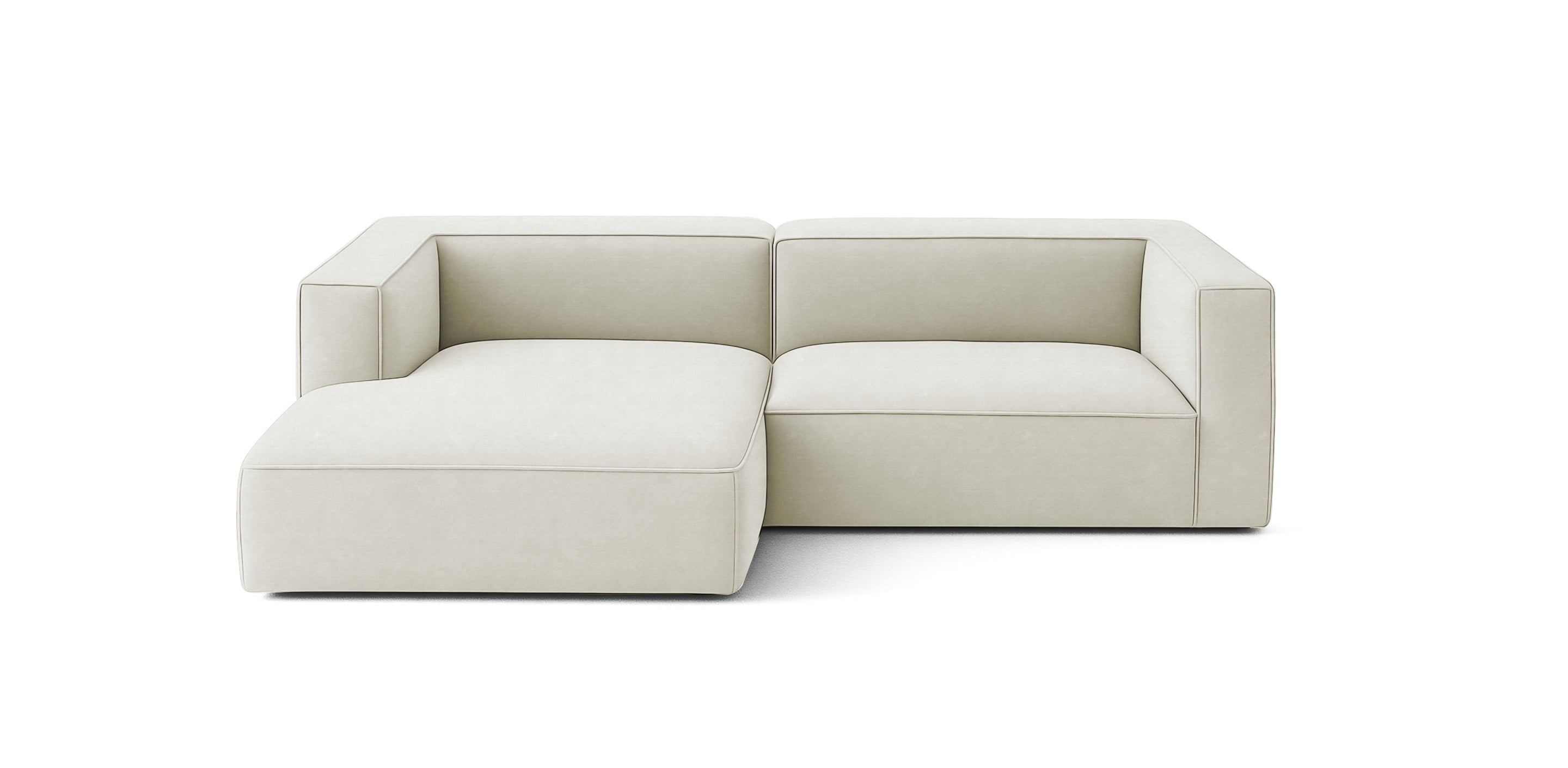 Avenue Velvet 225 L-shape Sofa