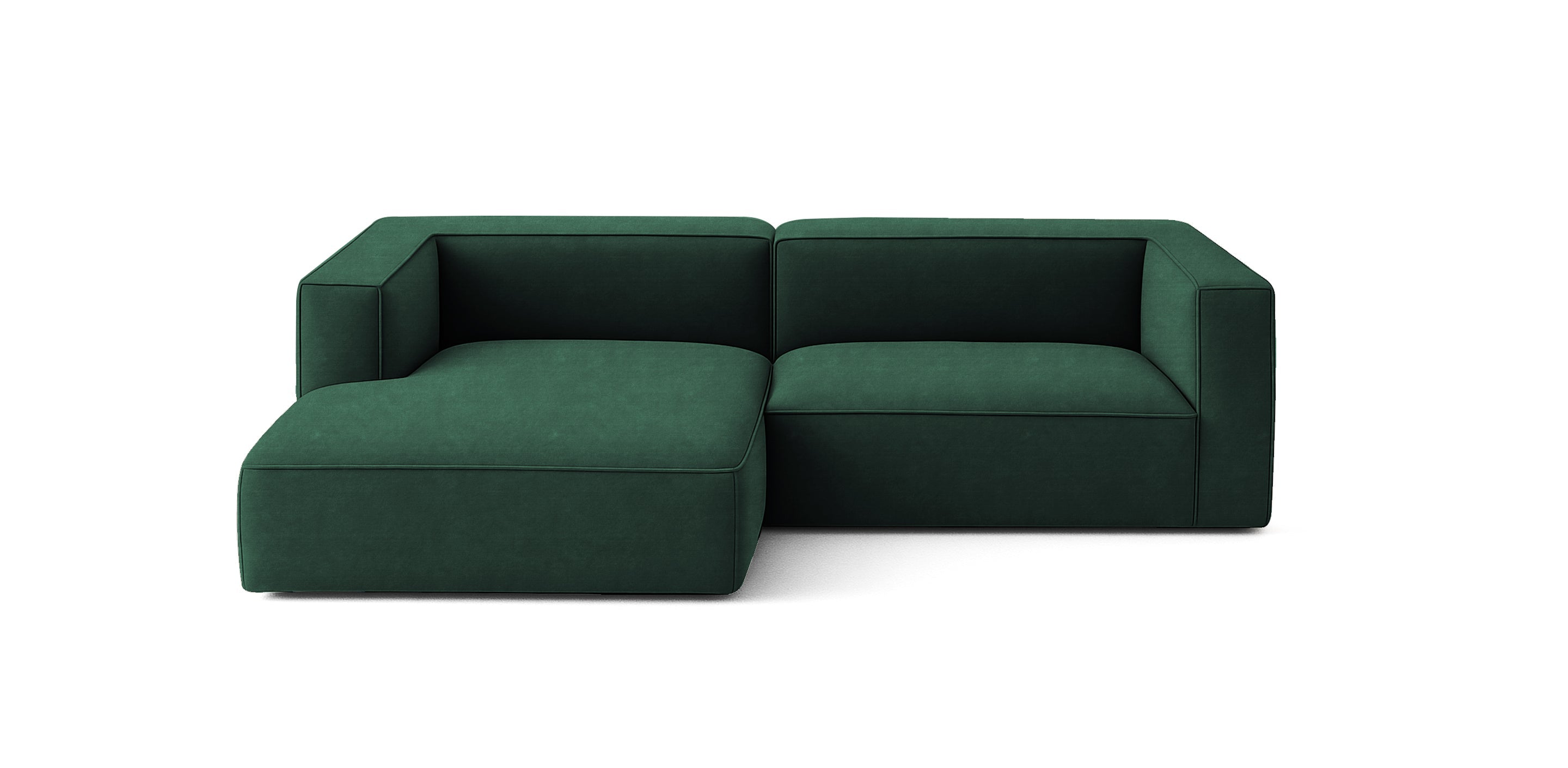 Avenue Velvet 225 L-shape Sofa
