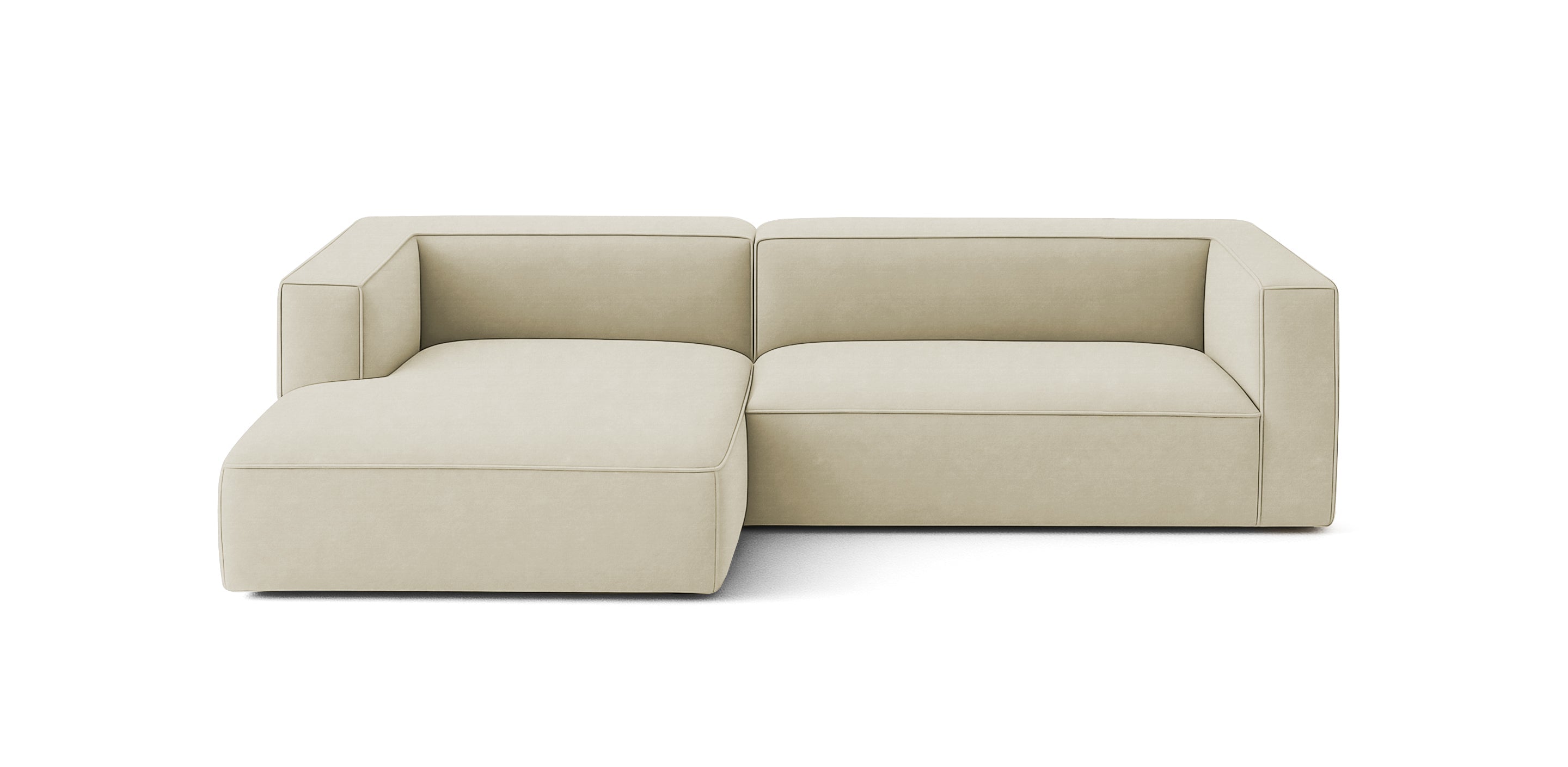 Avenue Velvet 265 L-Shape Sofa