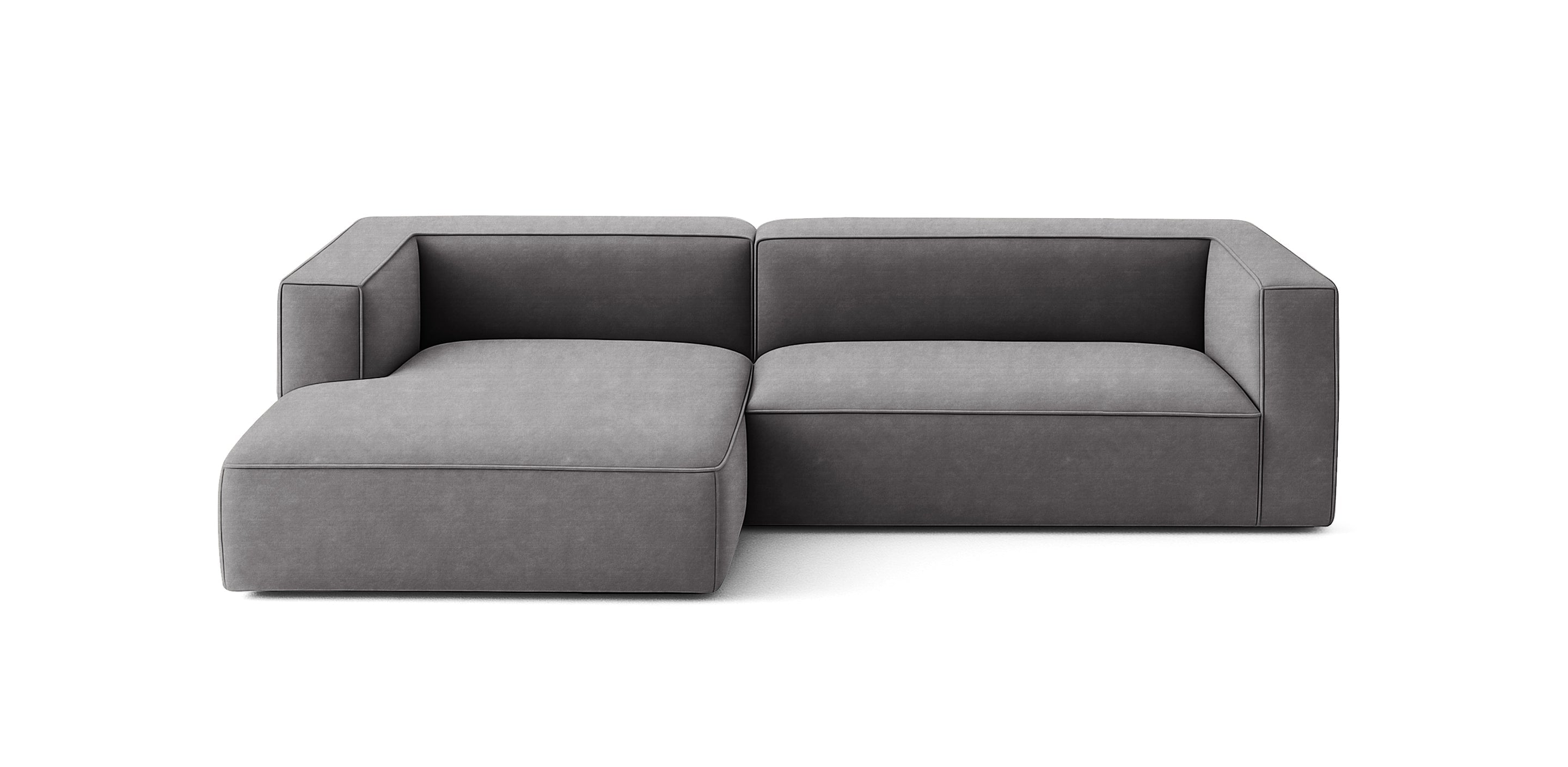 Avenue Velvet 265 L-Shape Sofa