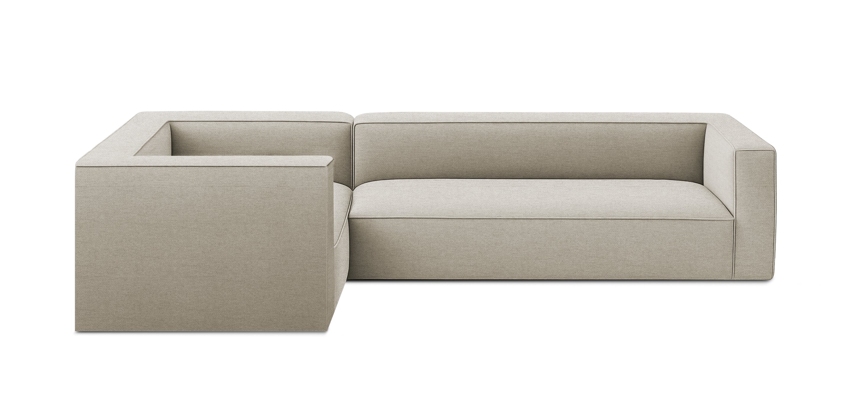 Avenue Linen 330 L-shape Sofa