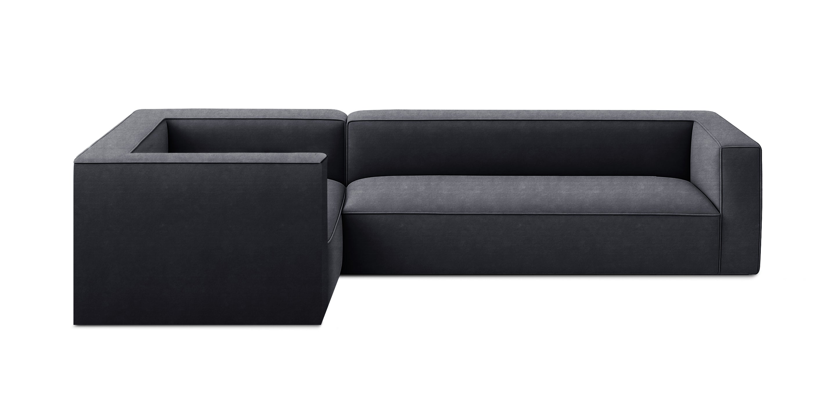 Avenue Velvet 330 L-shape Sofa