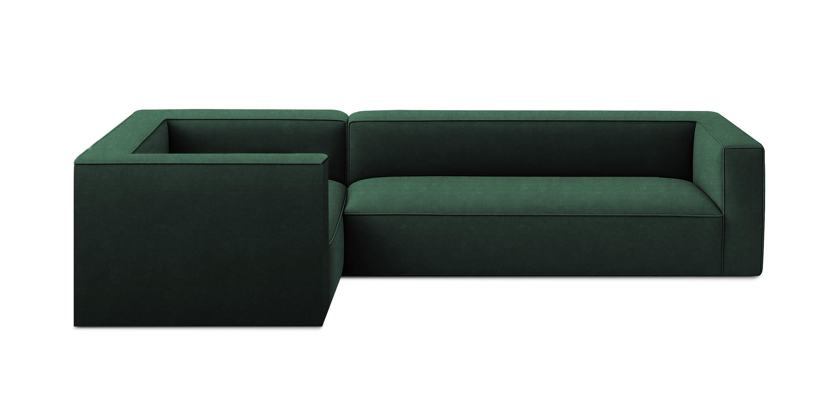 Avenue Velvet 330 L-shape Sofa