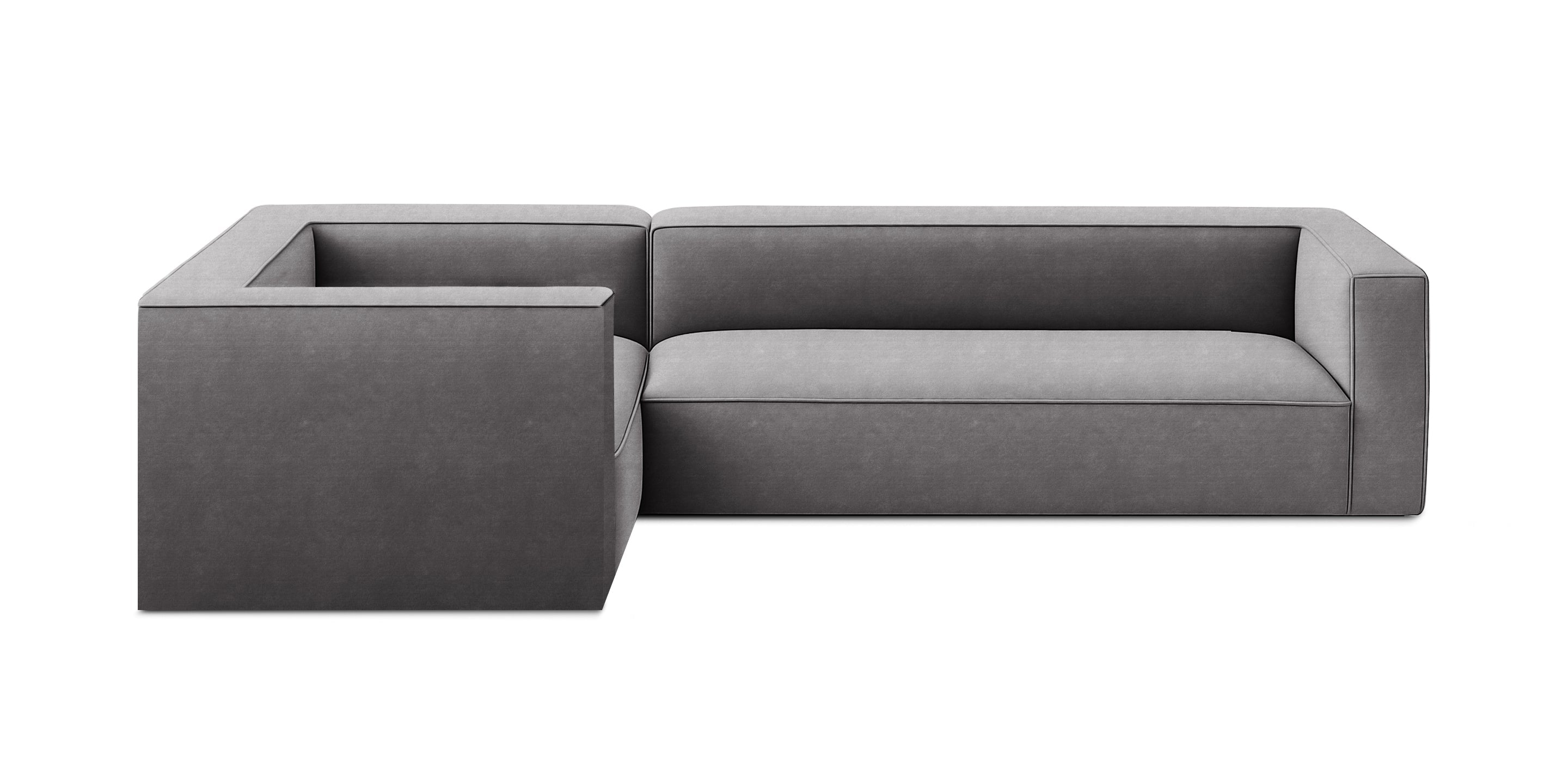 Avenue Velvet 330 L-shape Sofa