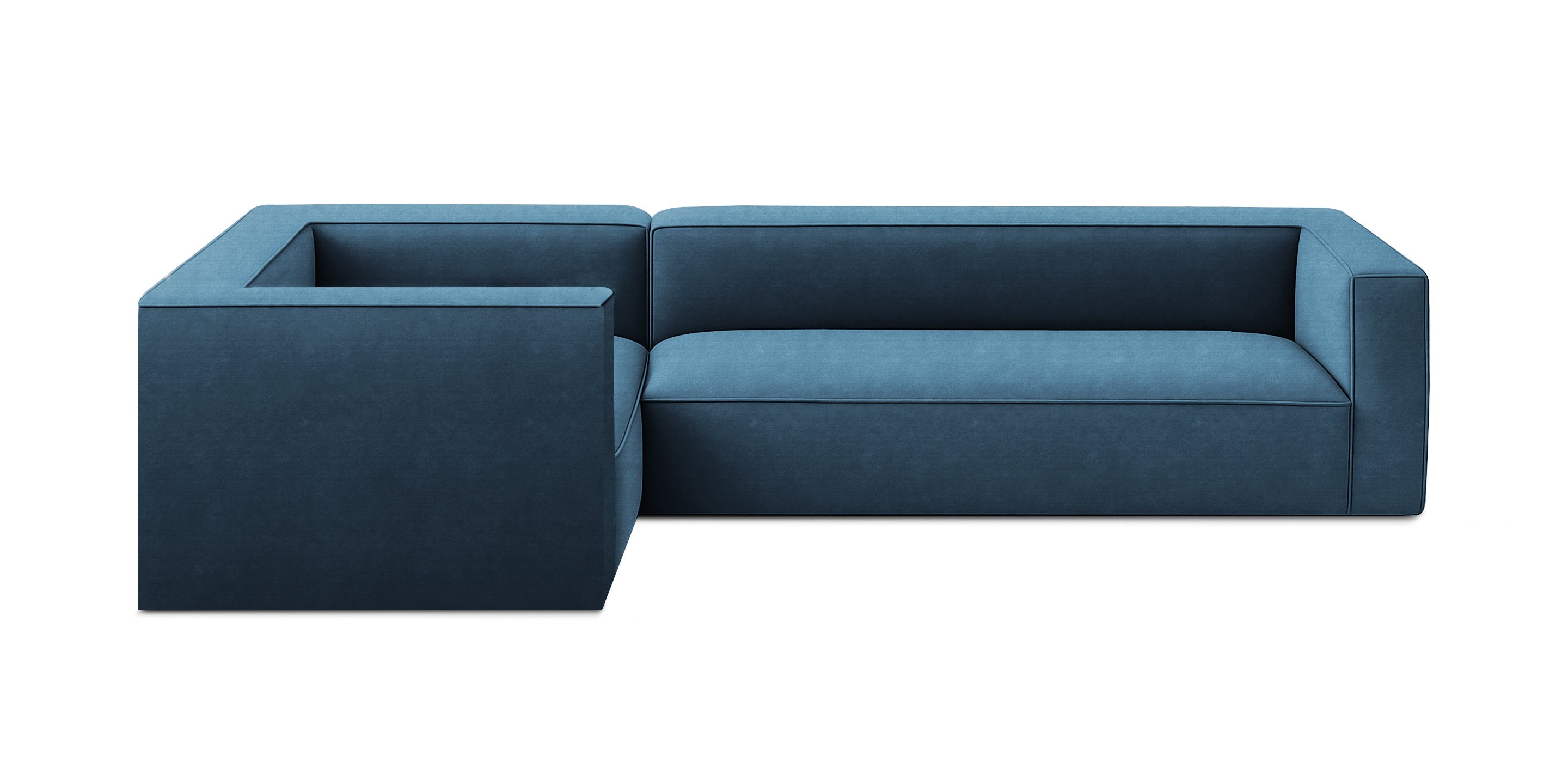 Avenue Velvet 330 L-shape Sofa
