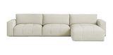Bran Linen L-Shape Sofa