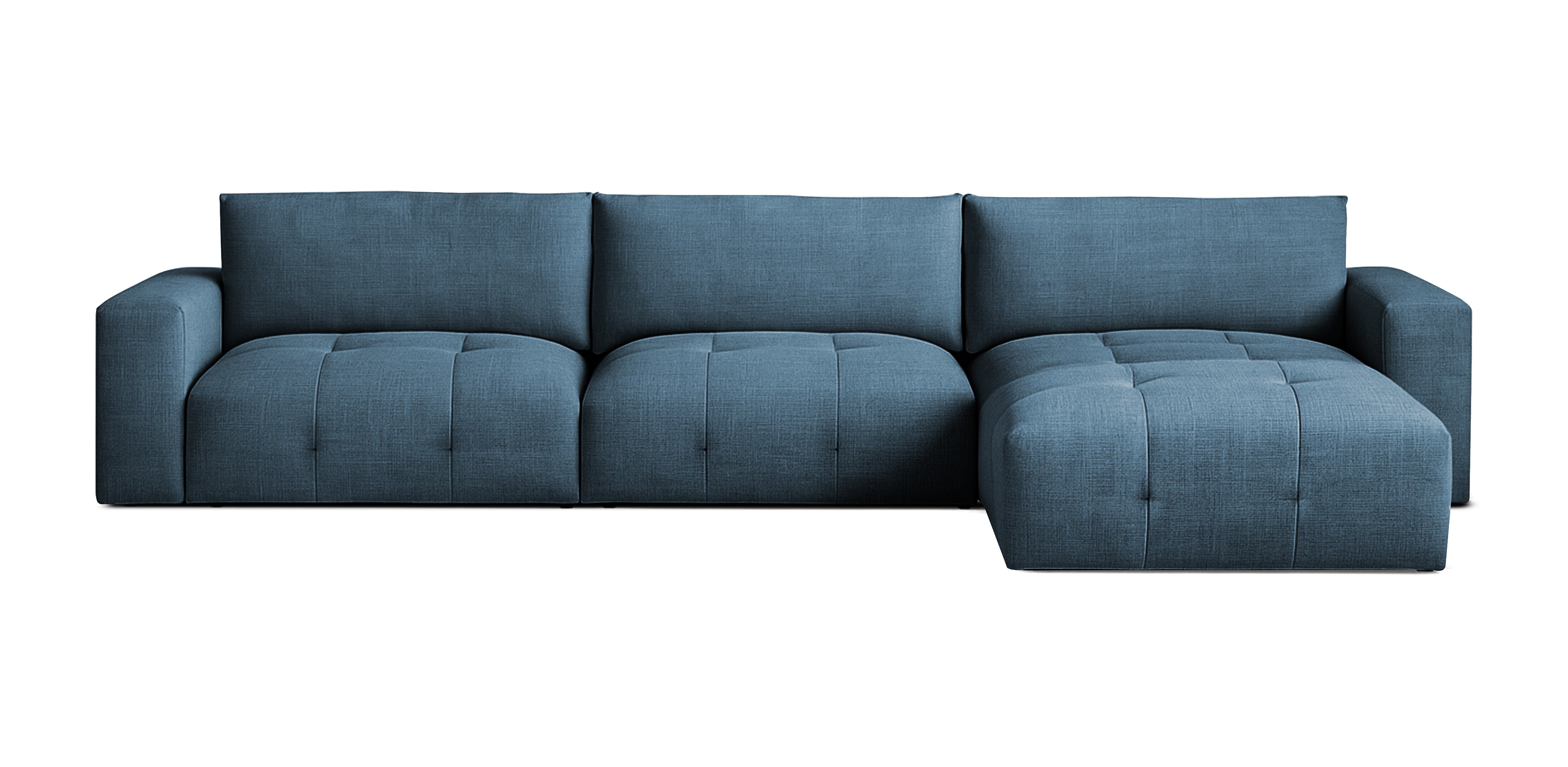 Bran Linen L-Shape Sofa