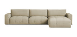 Bran Linen L-Shape Sofa