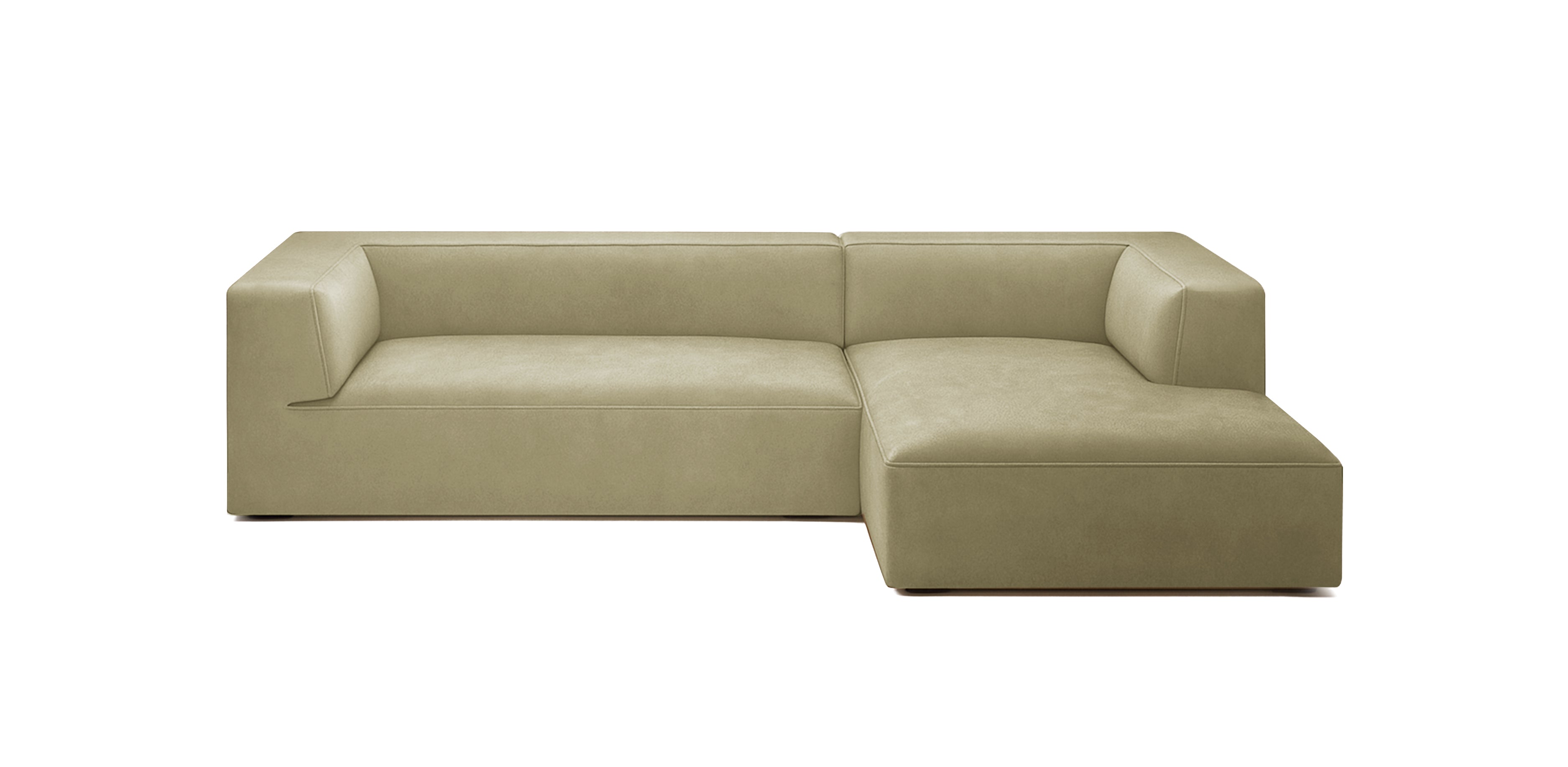 Dune 304 Velvet L-Shape Sofa