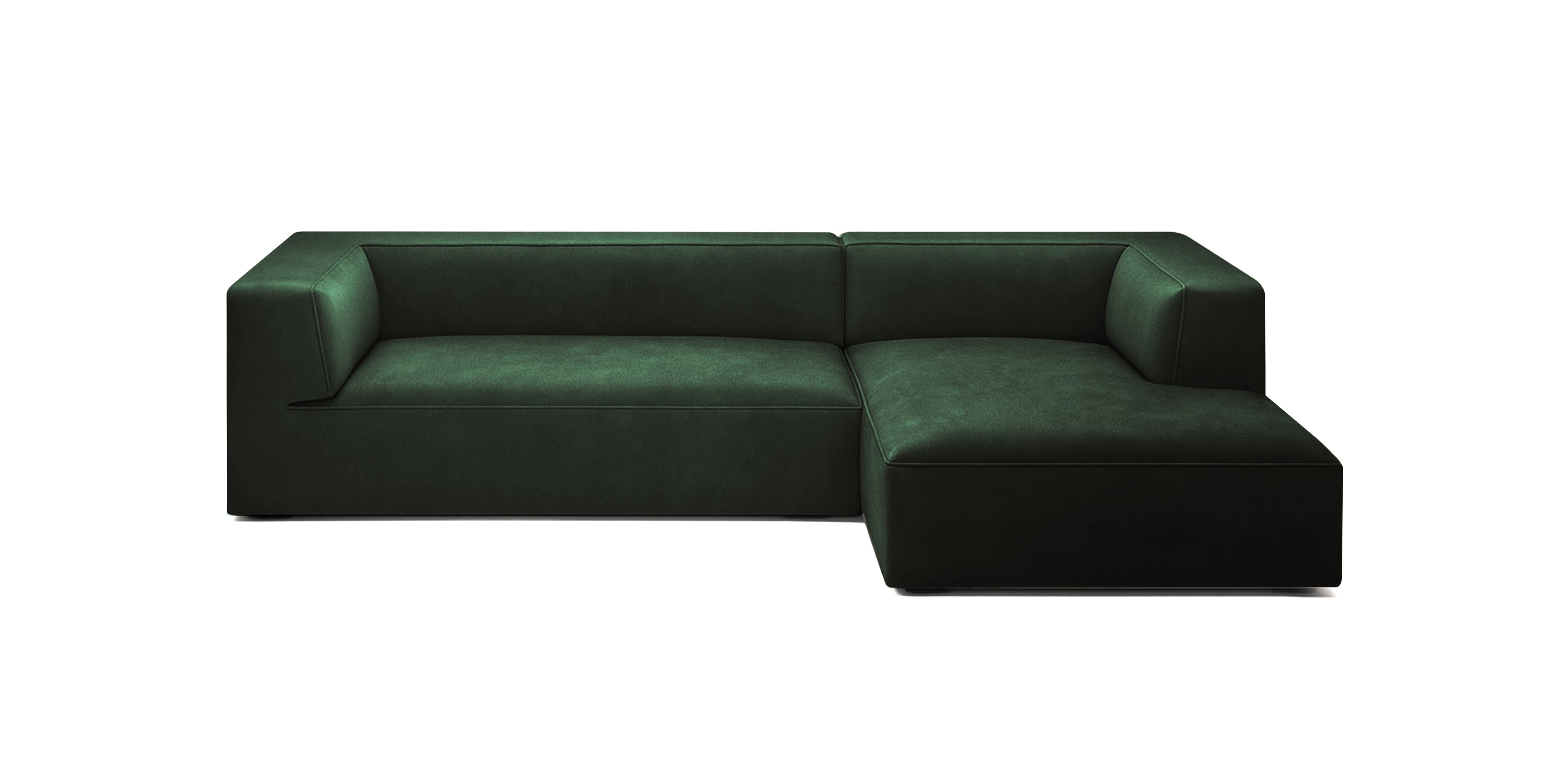 Dune 304 Velvet L-Shape Sofa