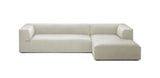 Dune 334 Velvet L-Shape Sofa