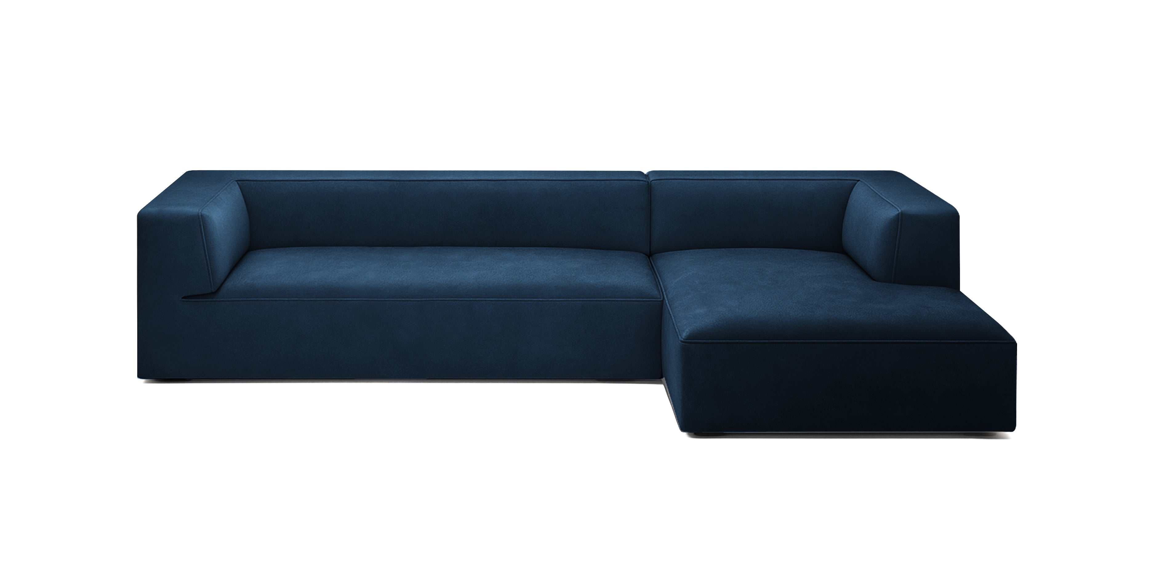 Dune 334 Velvet L-Shape Sofa