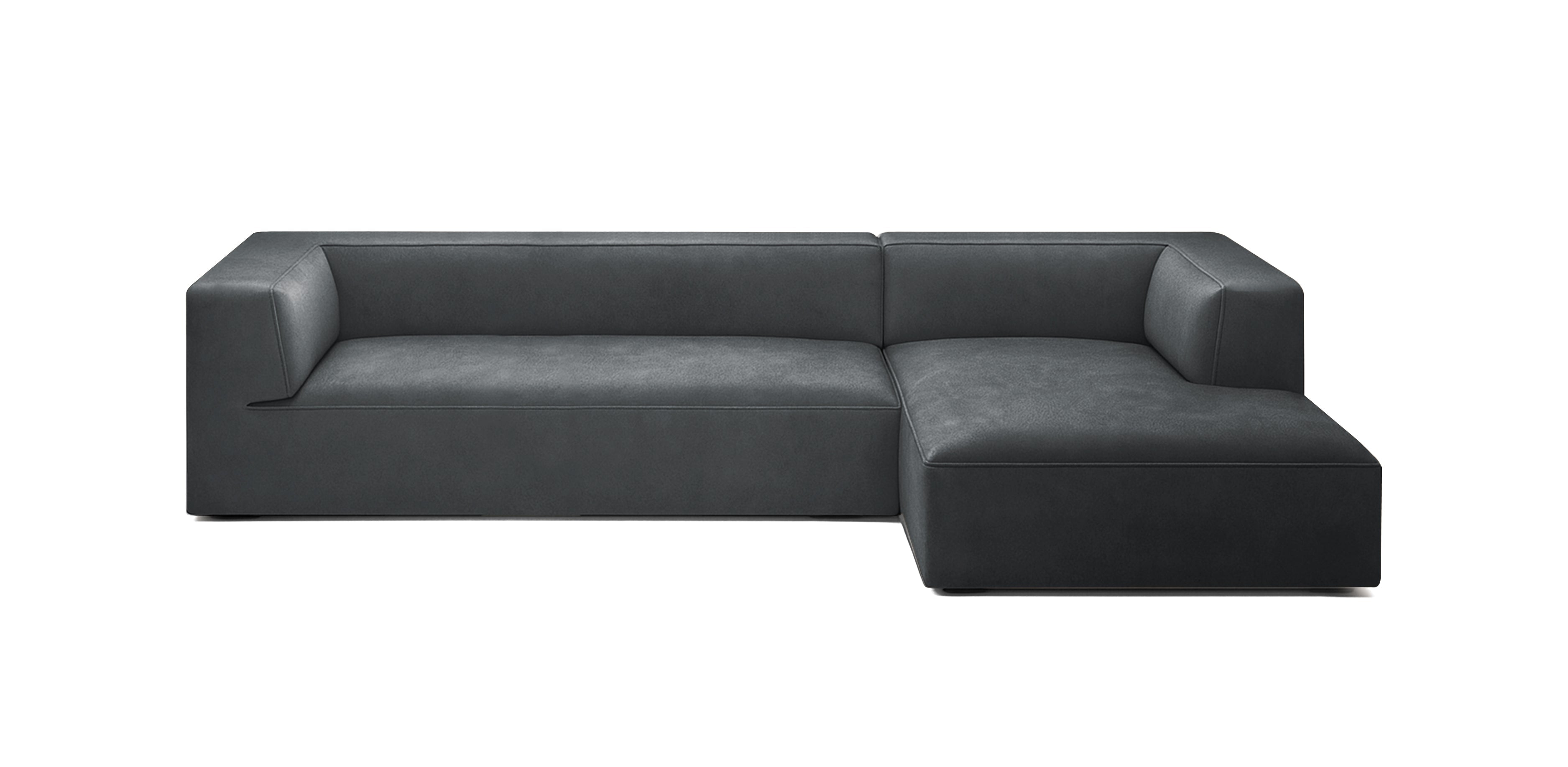 Dune 334 Velvet L-Shape Sofa