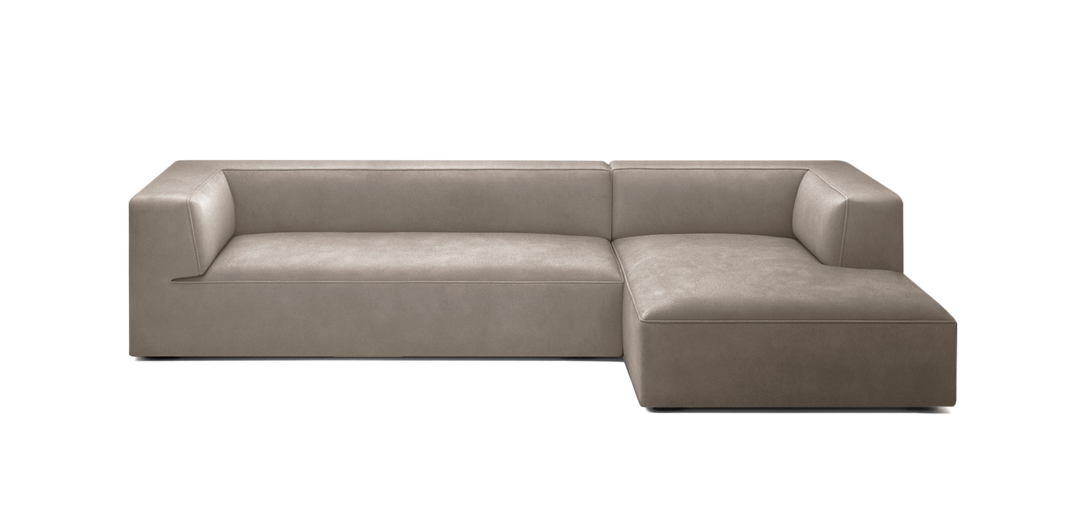 Dune 334 Velvet L-Shape Sofa