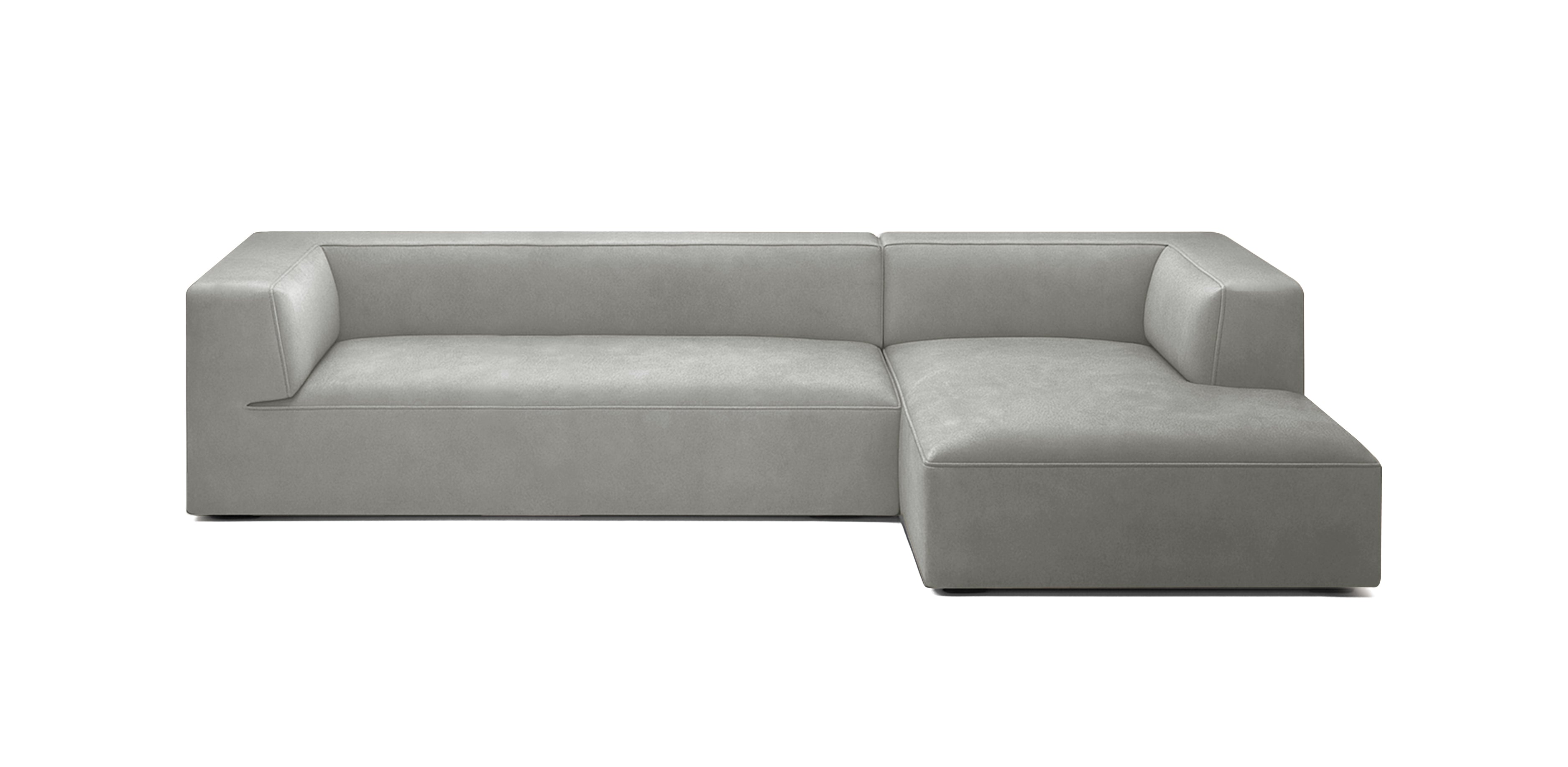 Dune 334 Velvet L-Shape Sofa