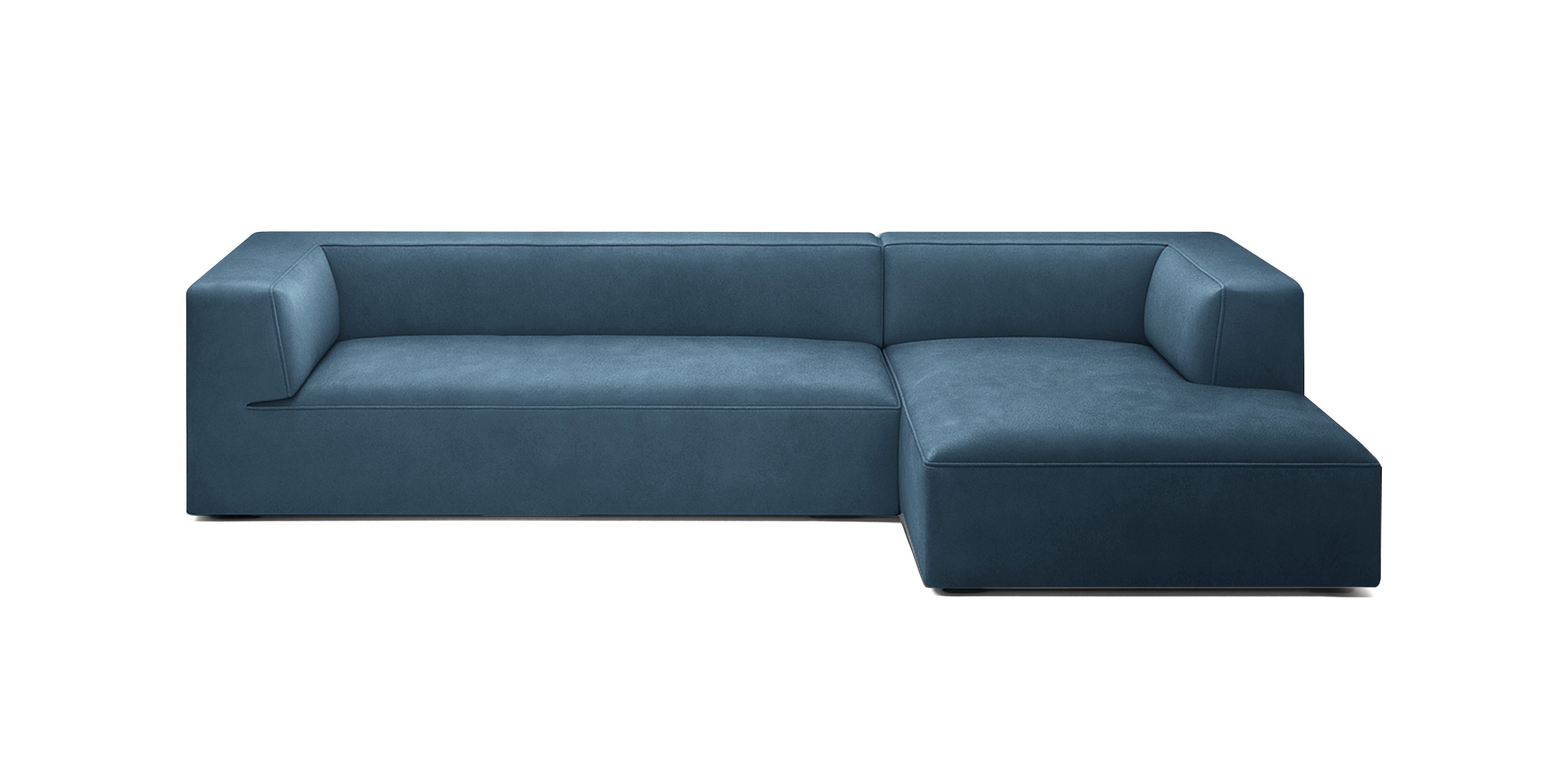 Dune 334 Velvet L-Shape Sofa