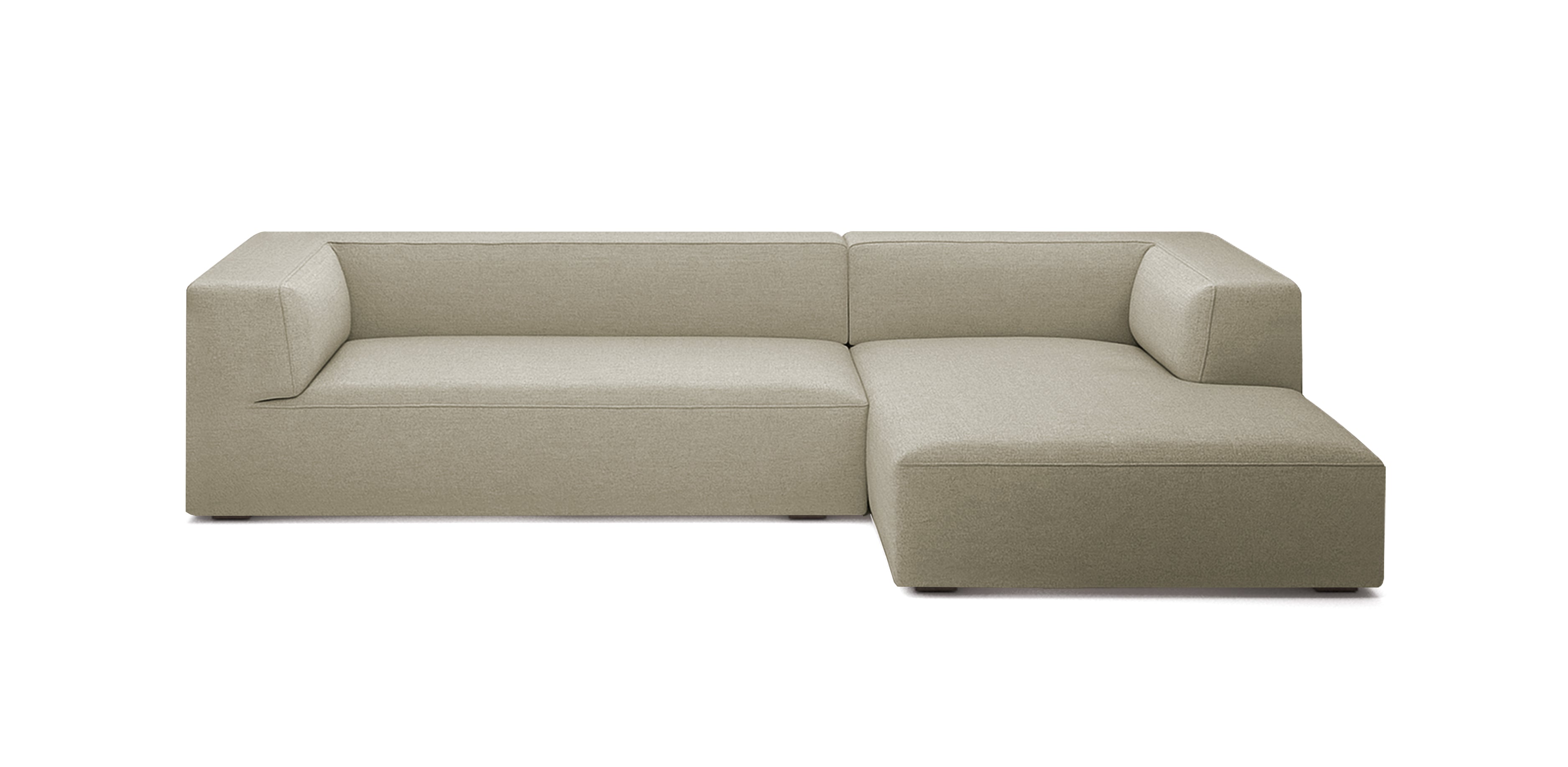 Dune 334 Linen L-Shape Sofa