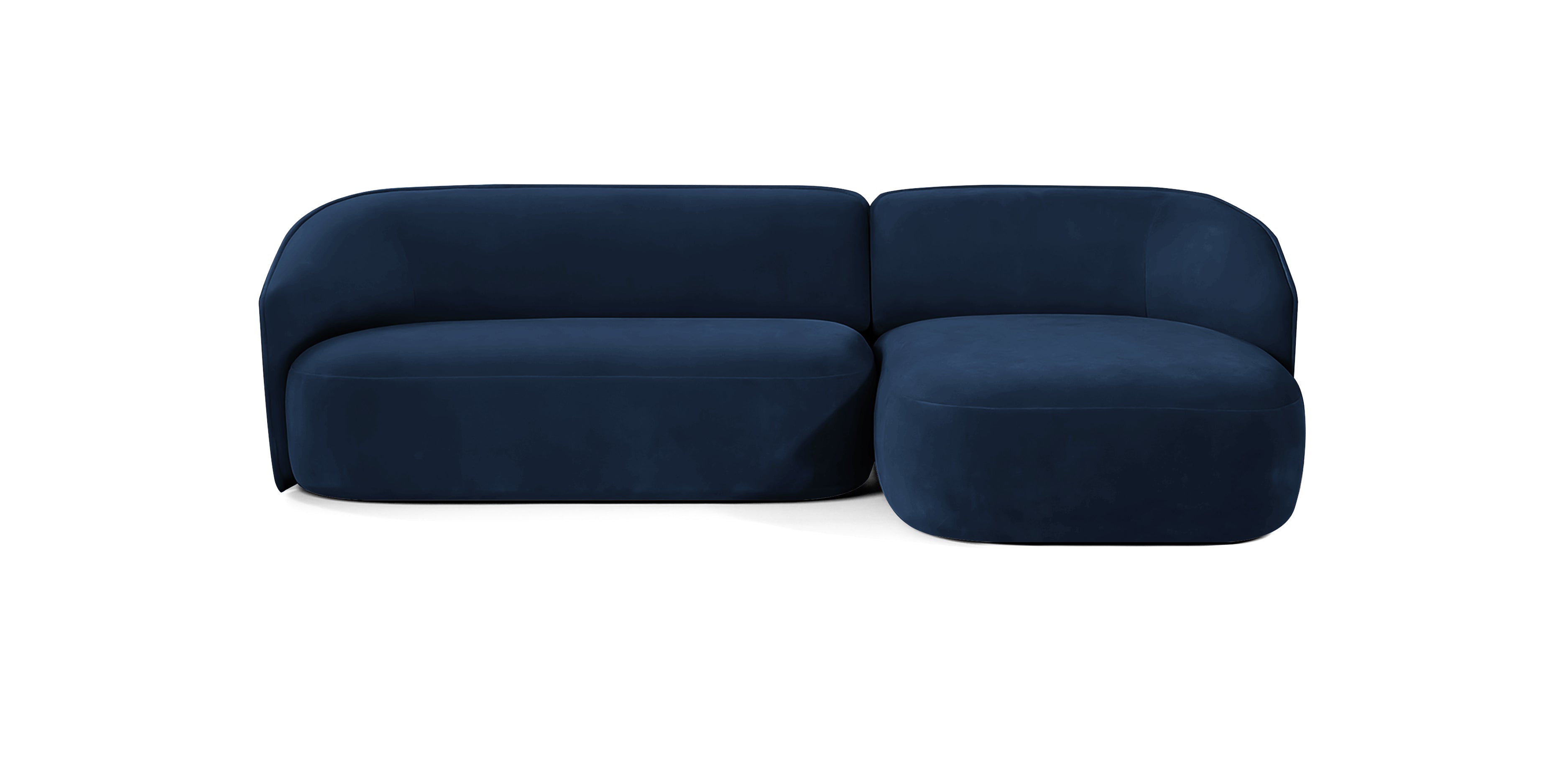 Juno 210 Velvet L-Shape Sofa