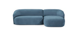 Juno 210 Velvet L-Shape Sofa