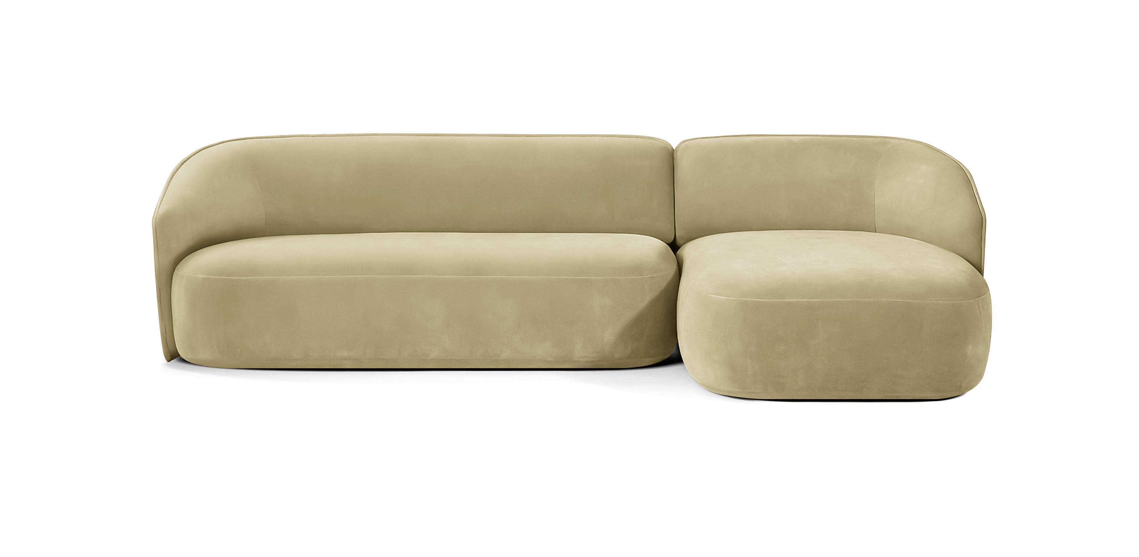 Juno 259 Velvet L-Shape Sofa