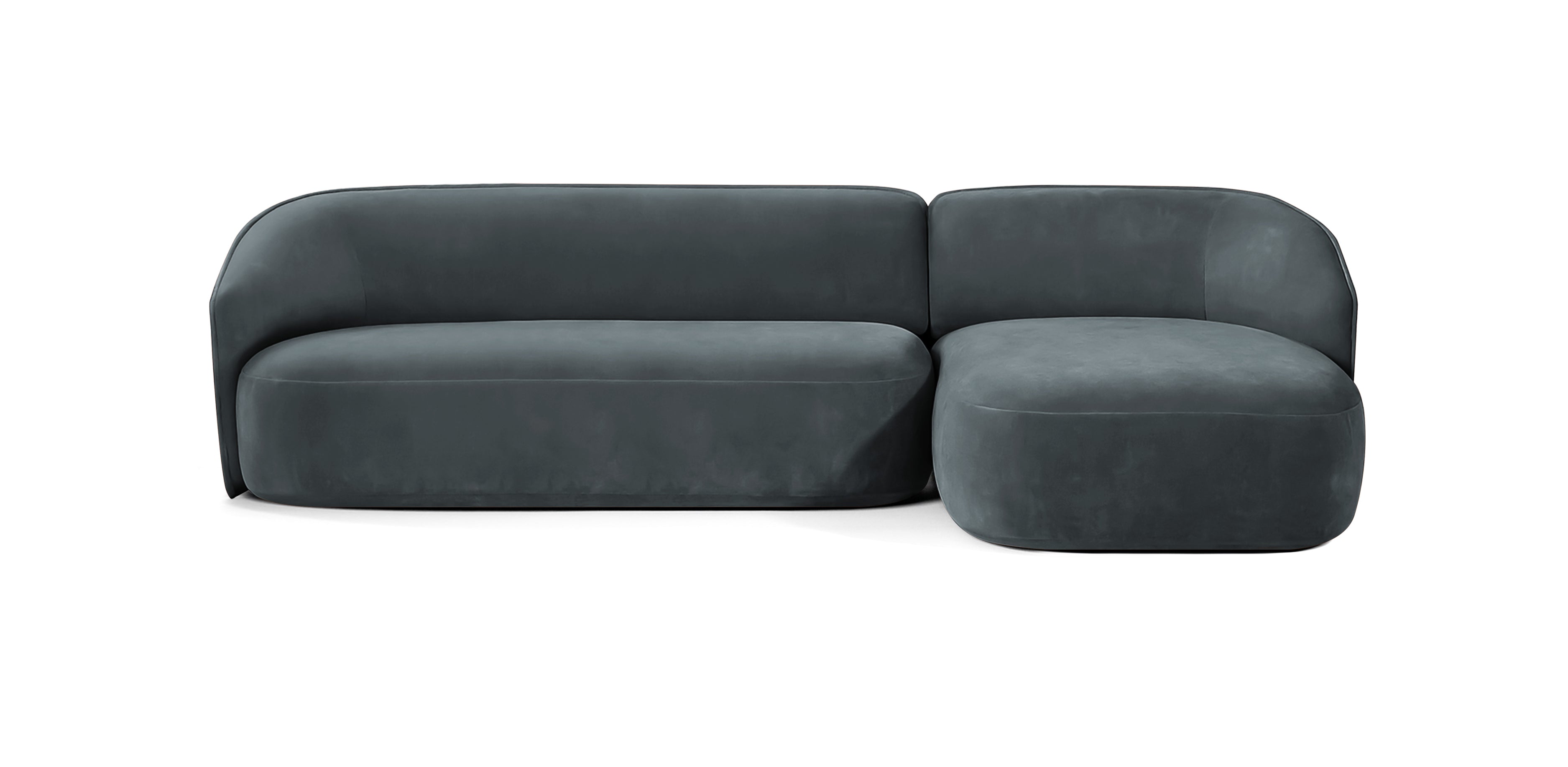 Juno 259 Velvet L-Shape Sofa