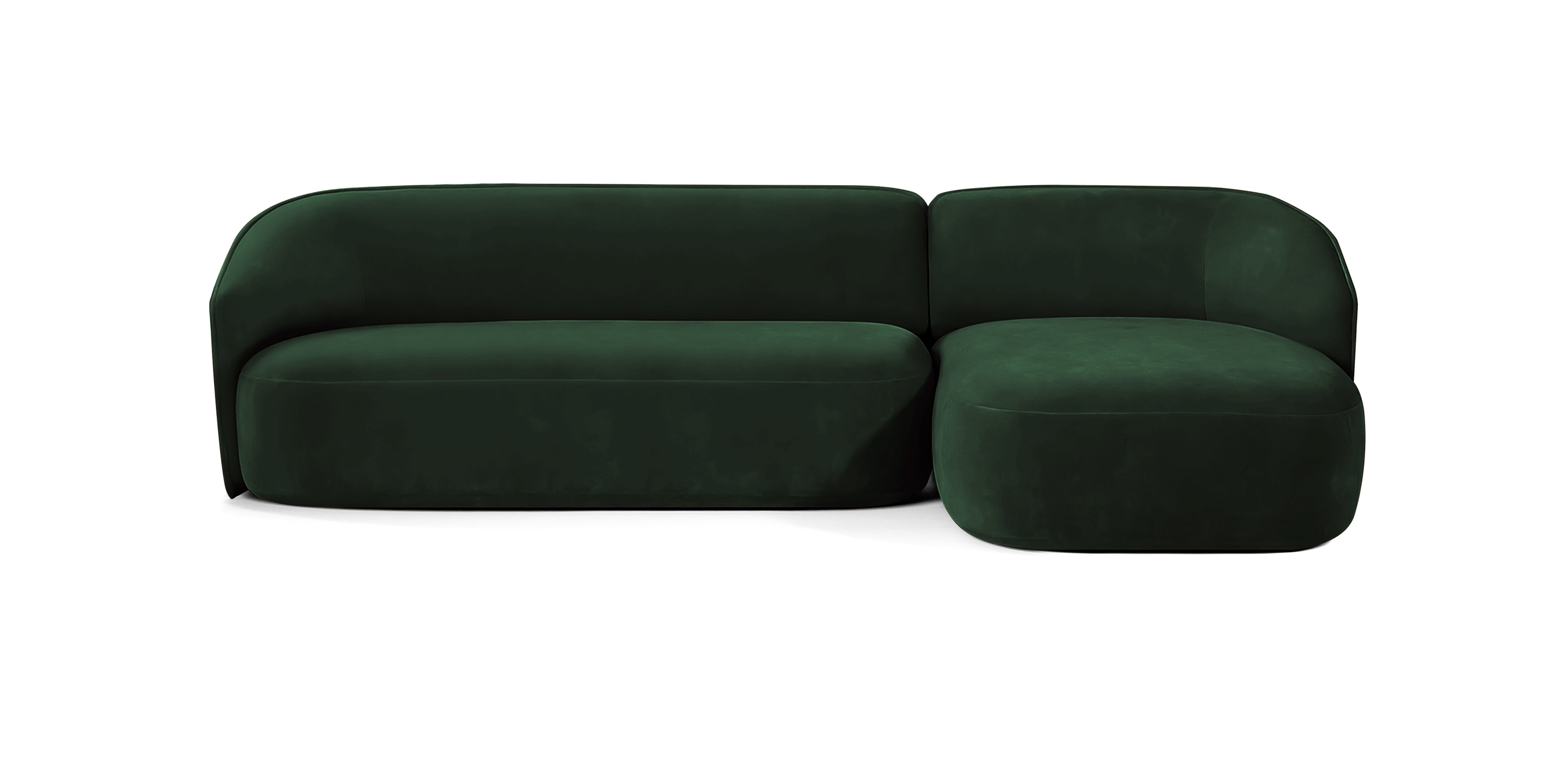 Juno 259 Velvet L-Shape Sofa
