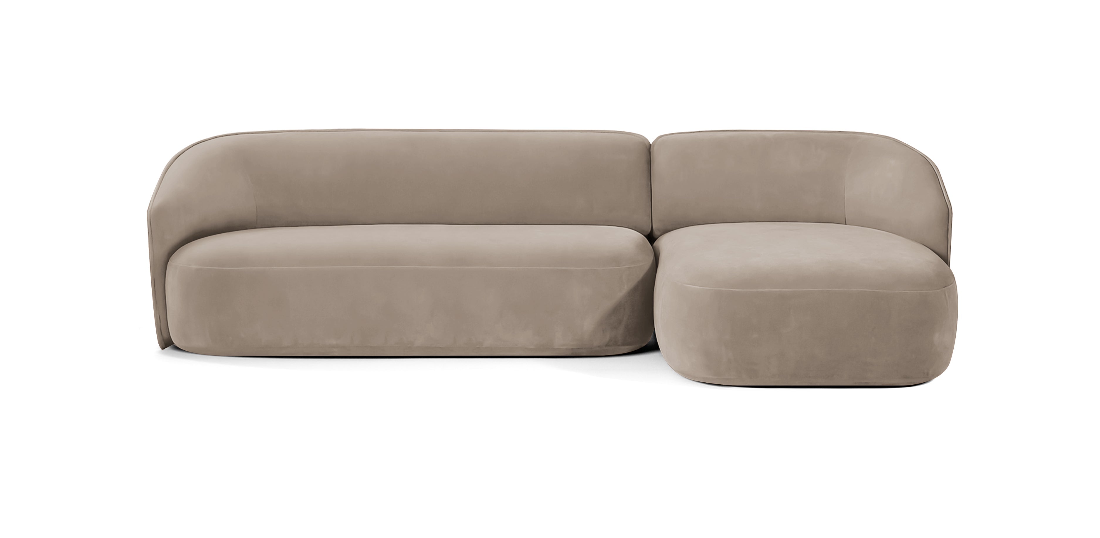Juno 259 Velvet L-Shape Sofa
